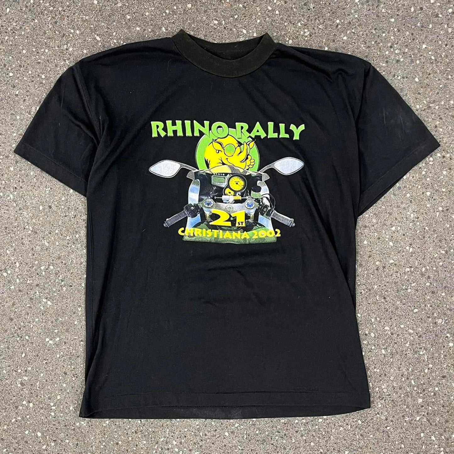 rhino rally tshirt