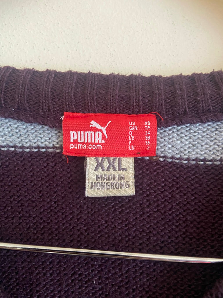 L knock-off puma sweater vest