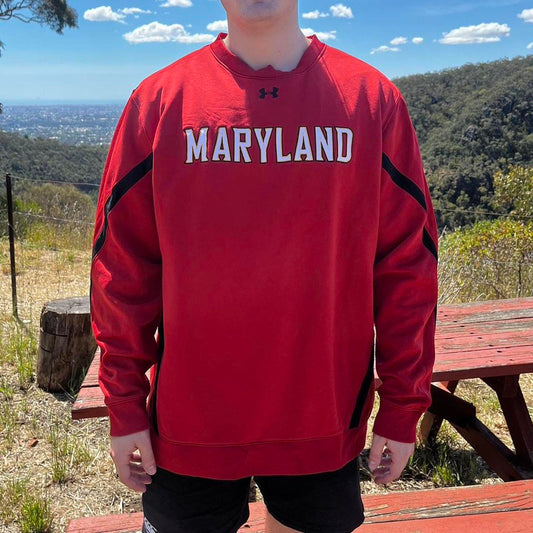 maryland terrapins under armour sweatshirt