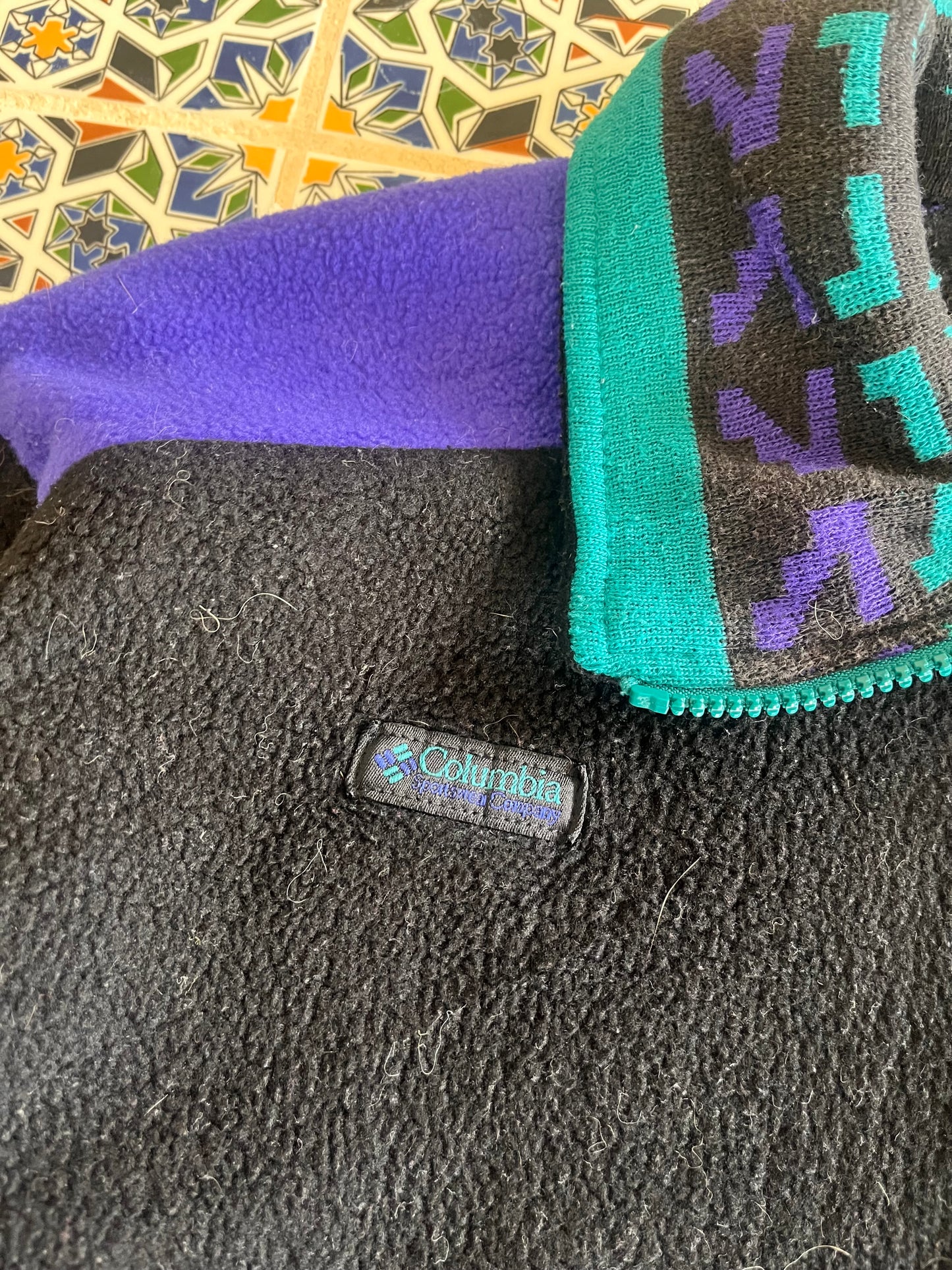 M vintage Columbia fleece jacket