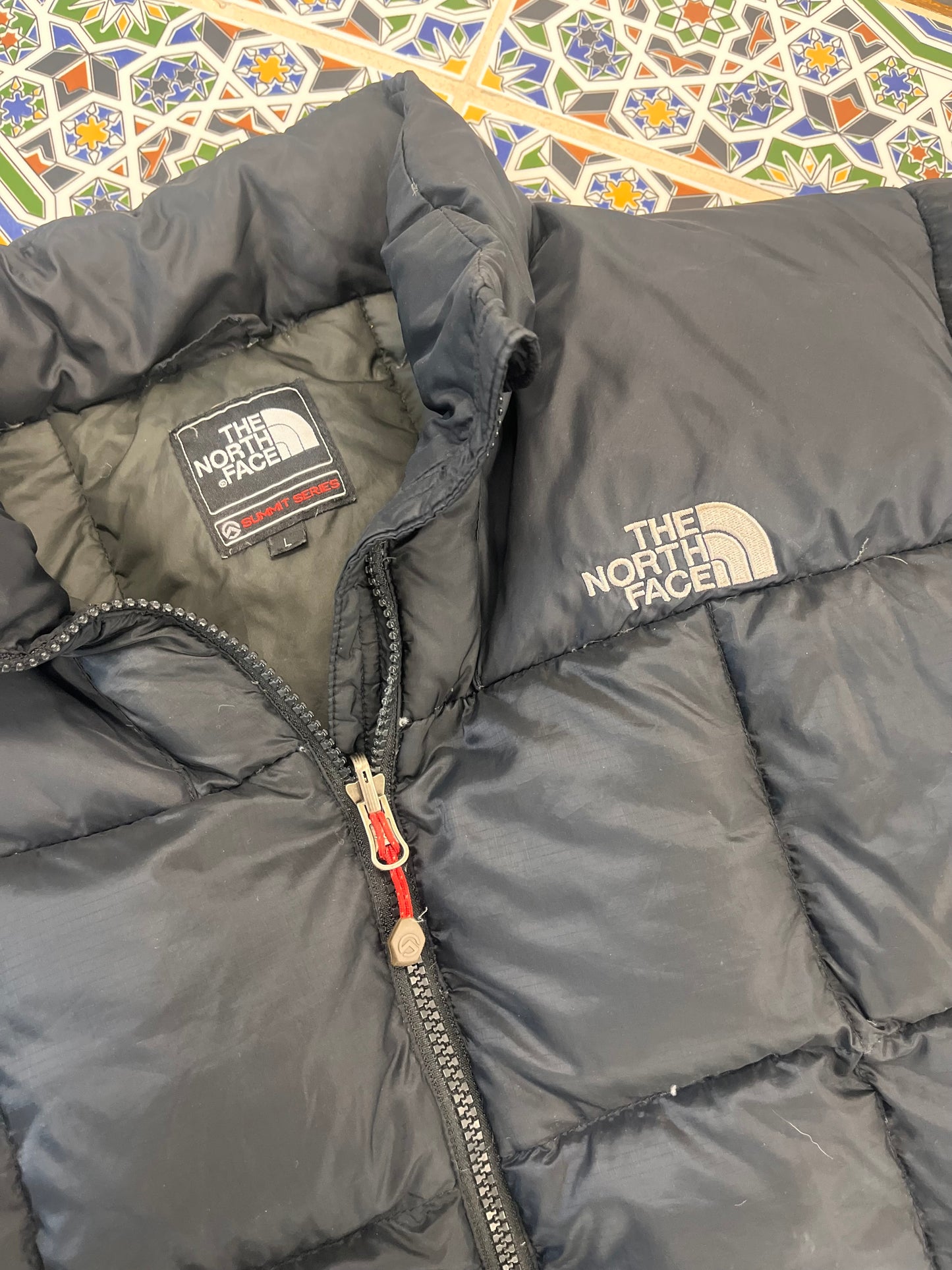 L north face puffer jacket