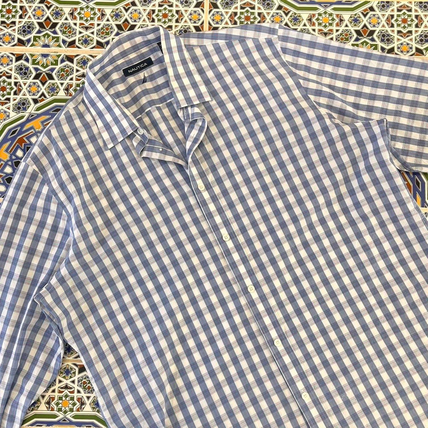 nautica button up shirt