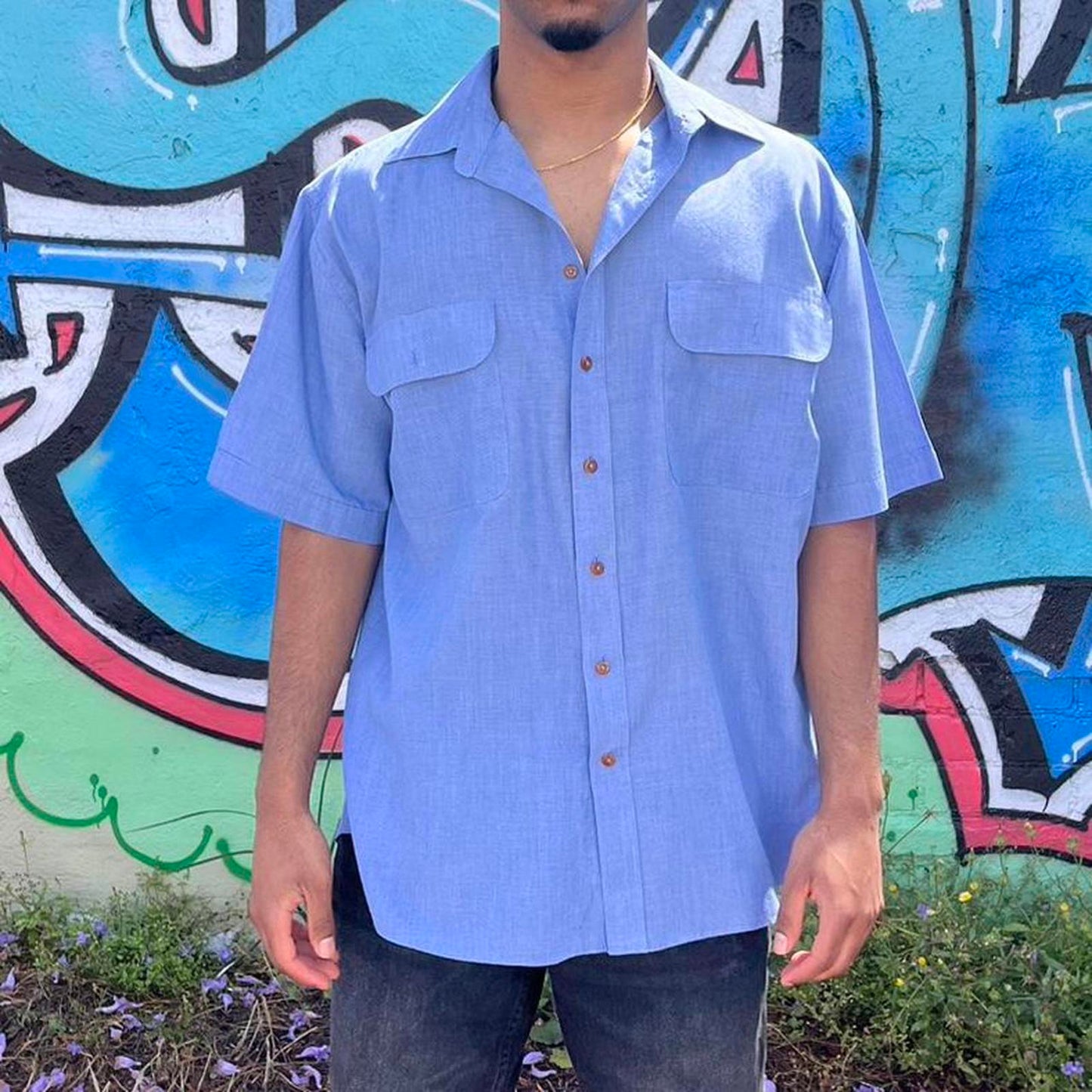 Bisley short sleeve button up