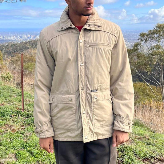 Alpine vintage snow ski jacket