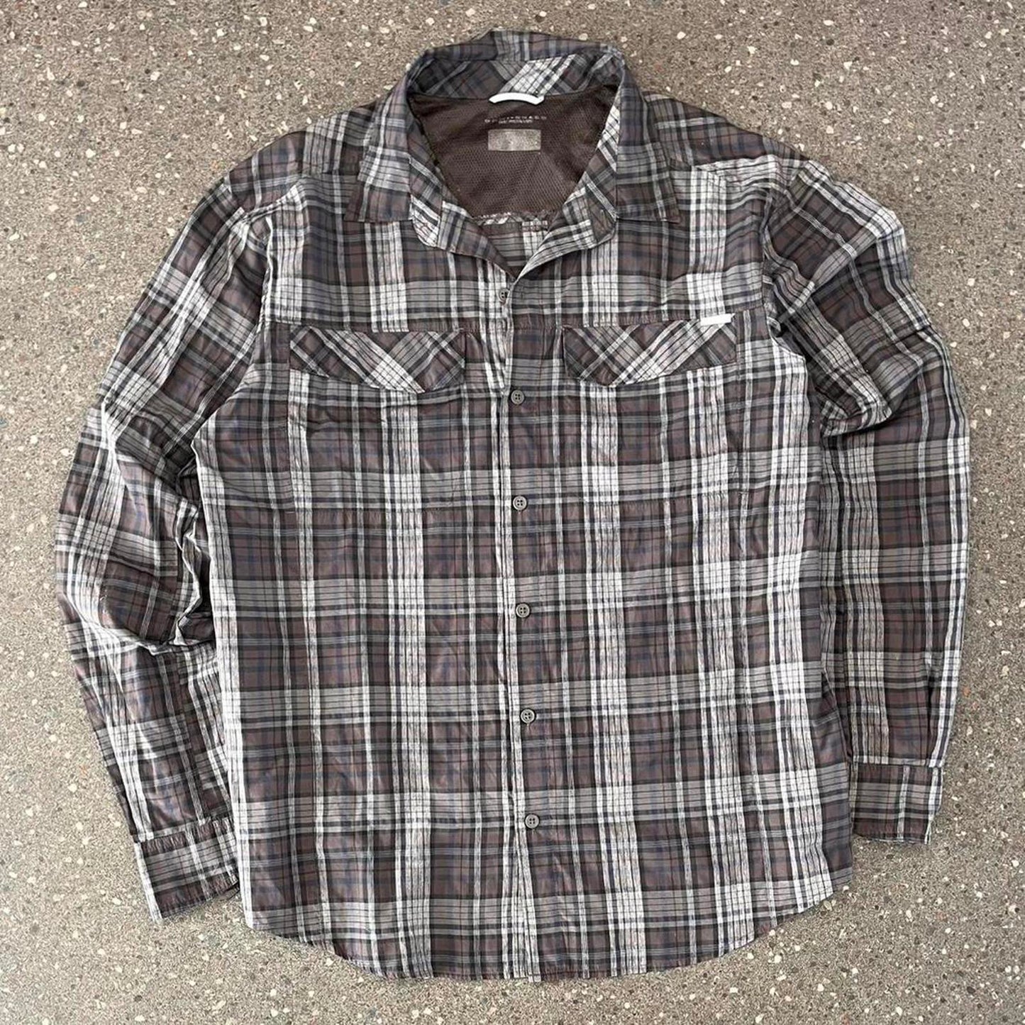 columbia button up shirt