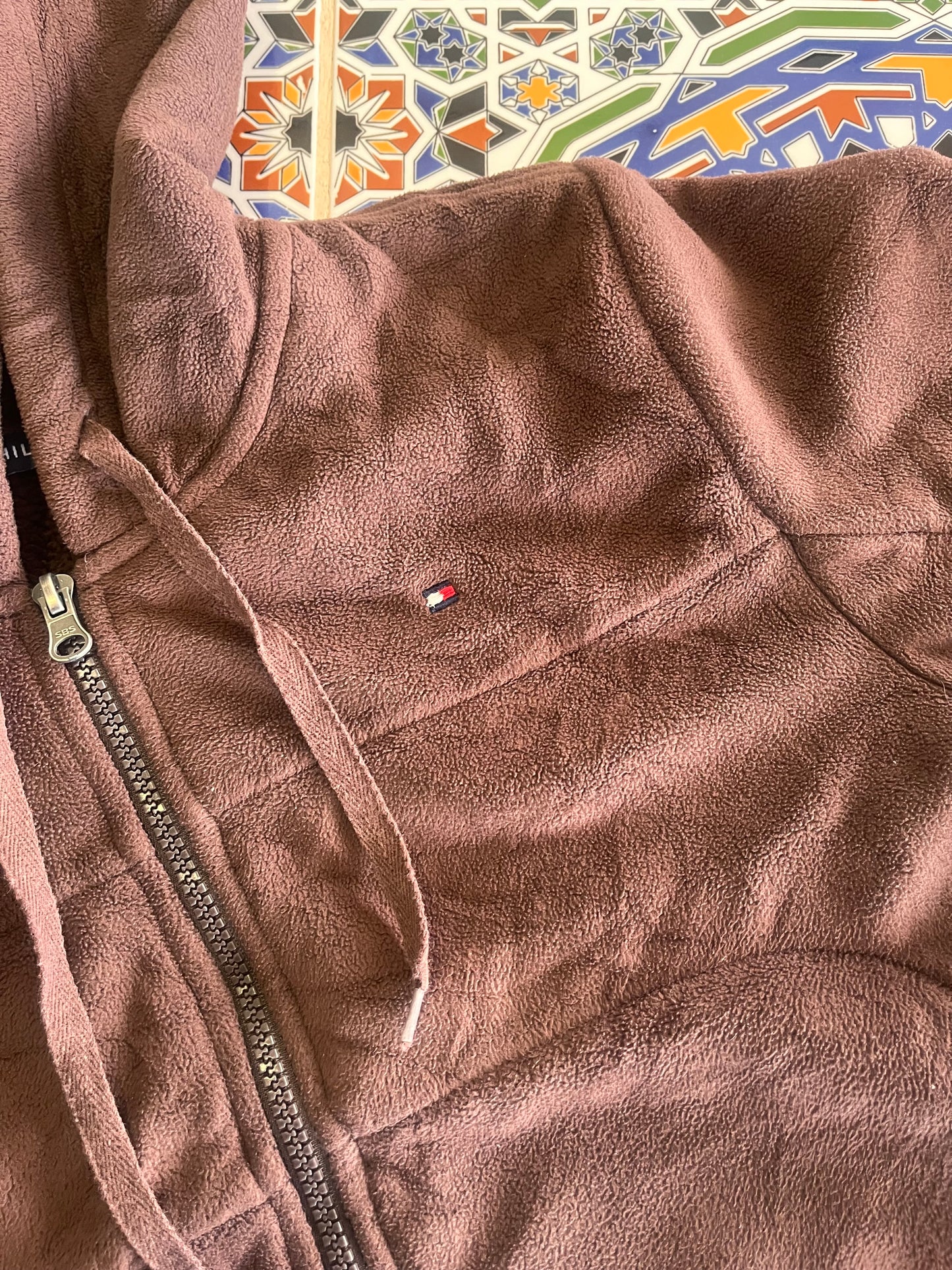 L Tommy Hilfiger fleece hoodie