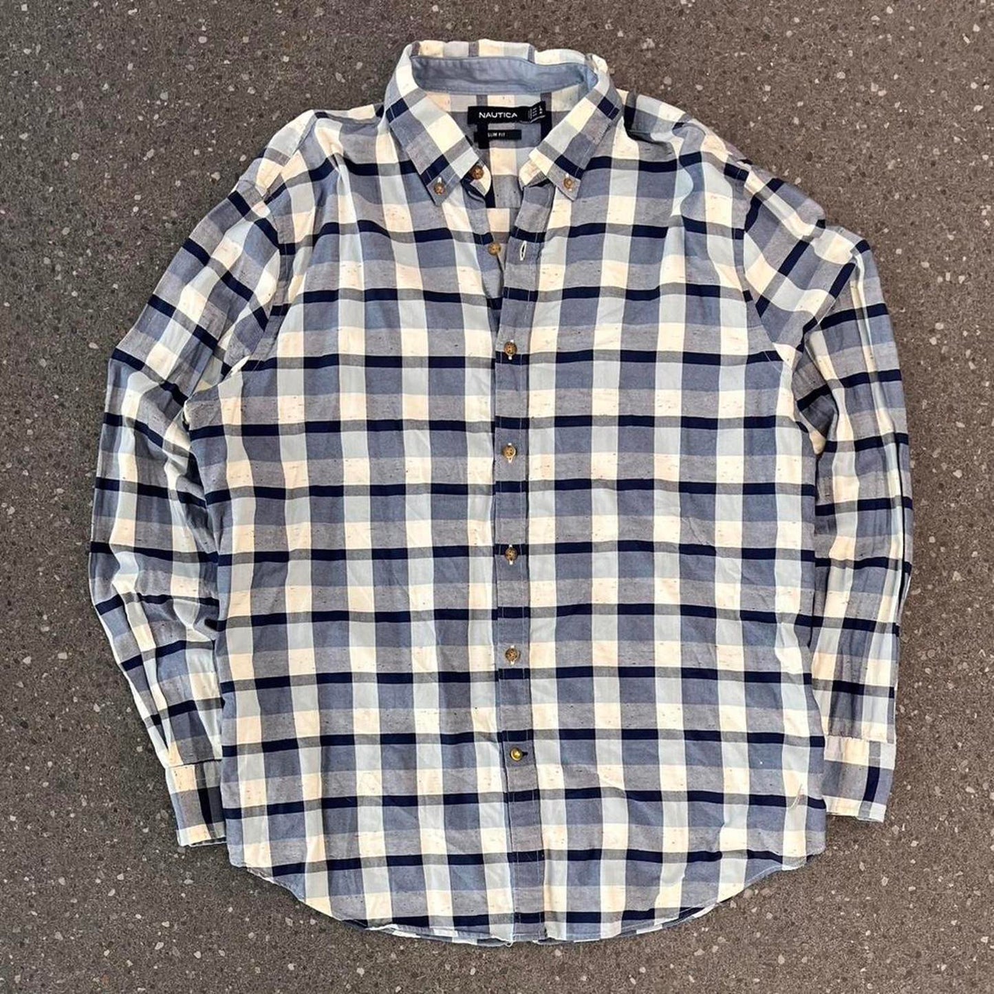 nautica button up shirt