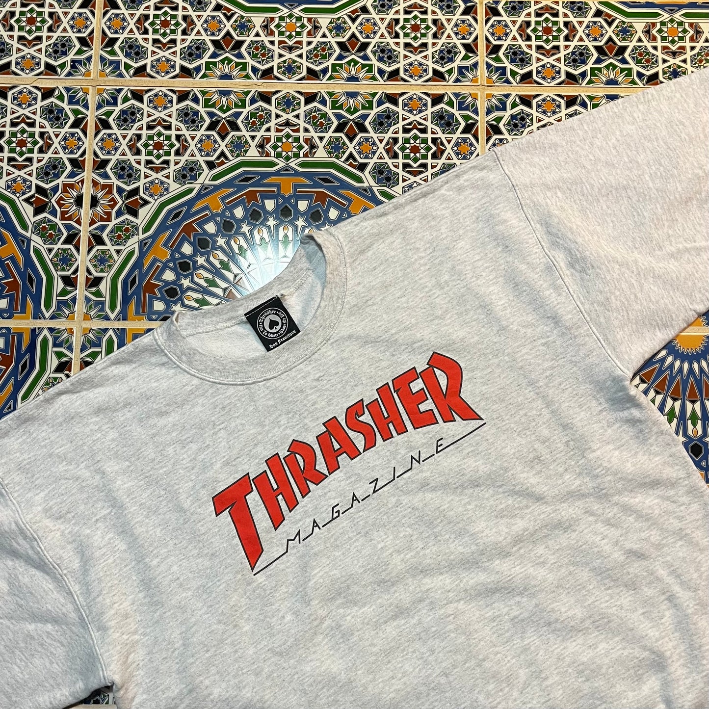 L Thrasher magazine sweatshirt