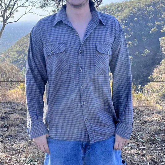 frontier button up shirt