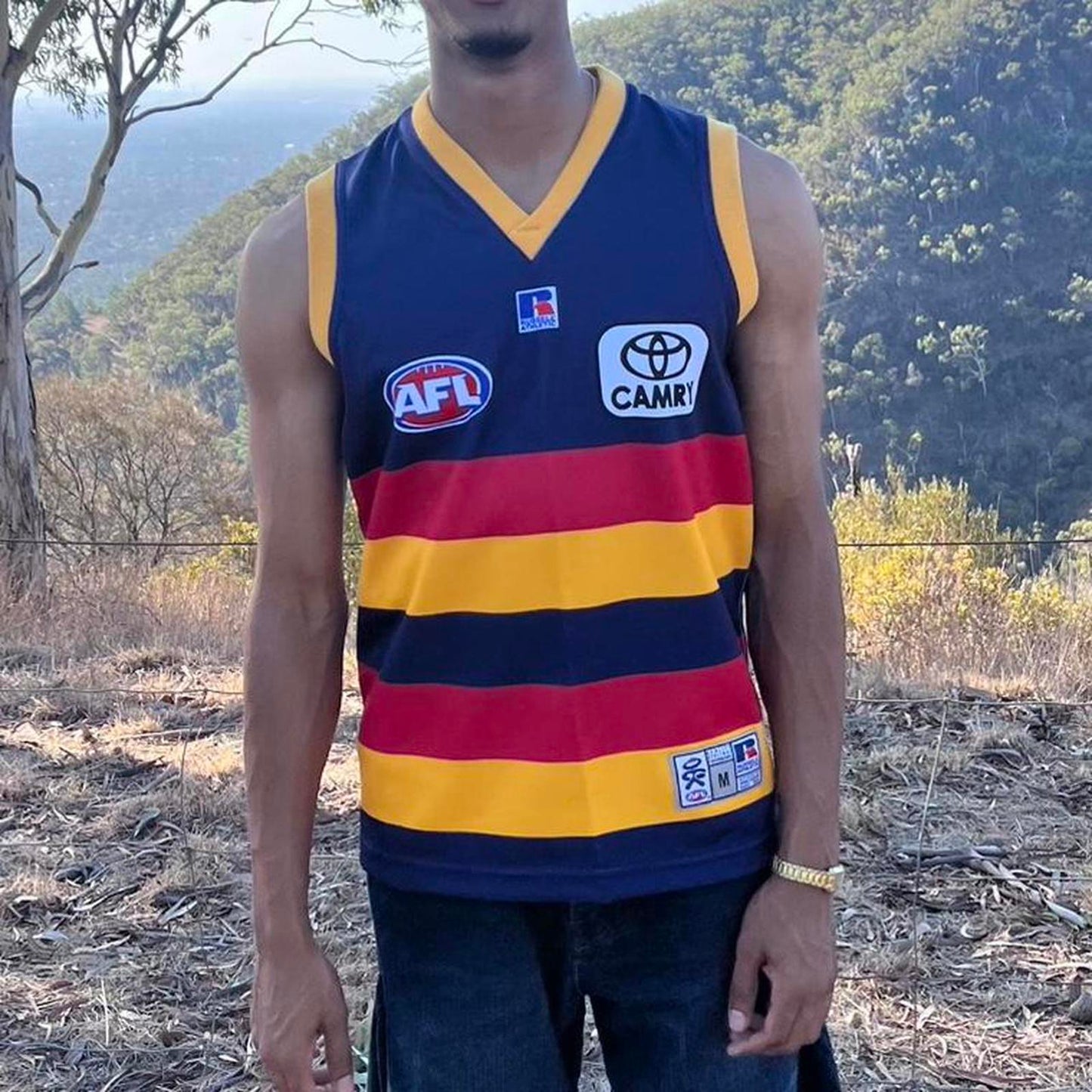 2003 Adelaide crows home jersey