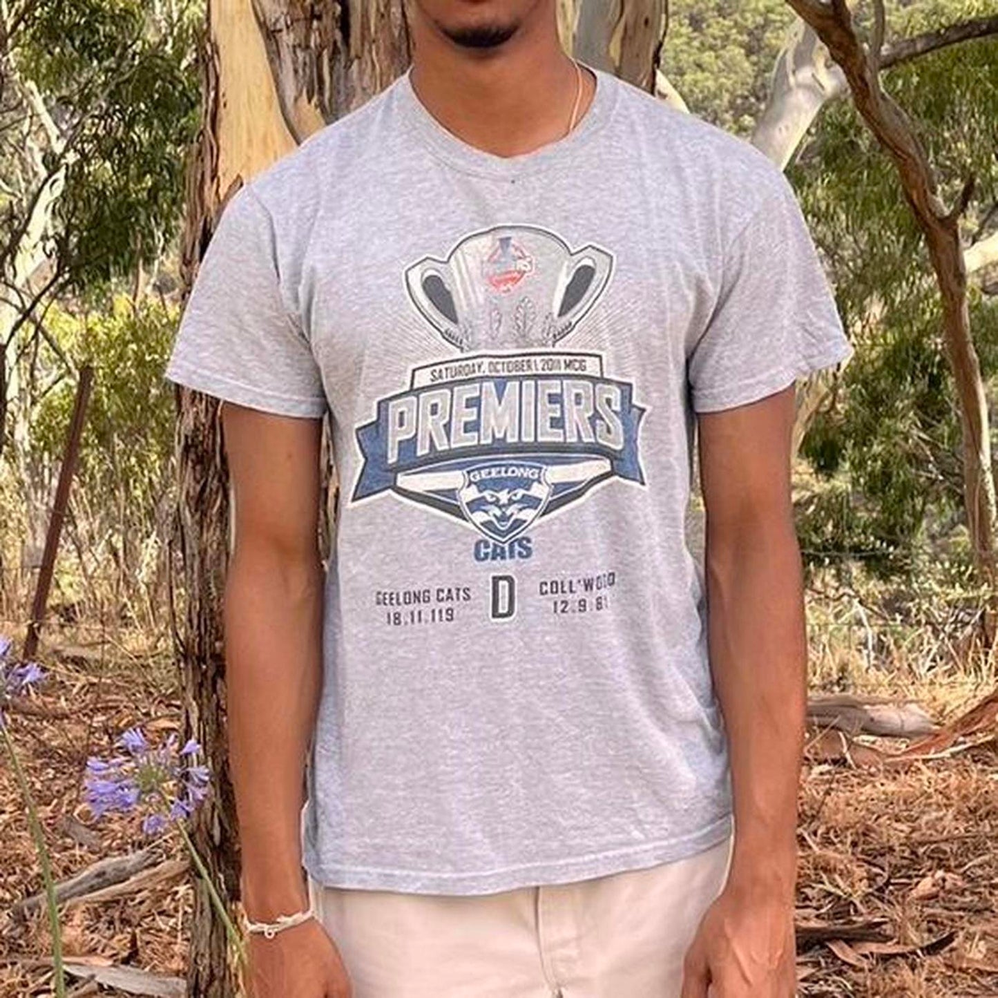 2011 Geelong premiership tshirt