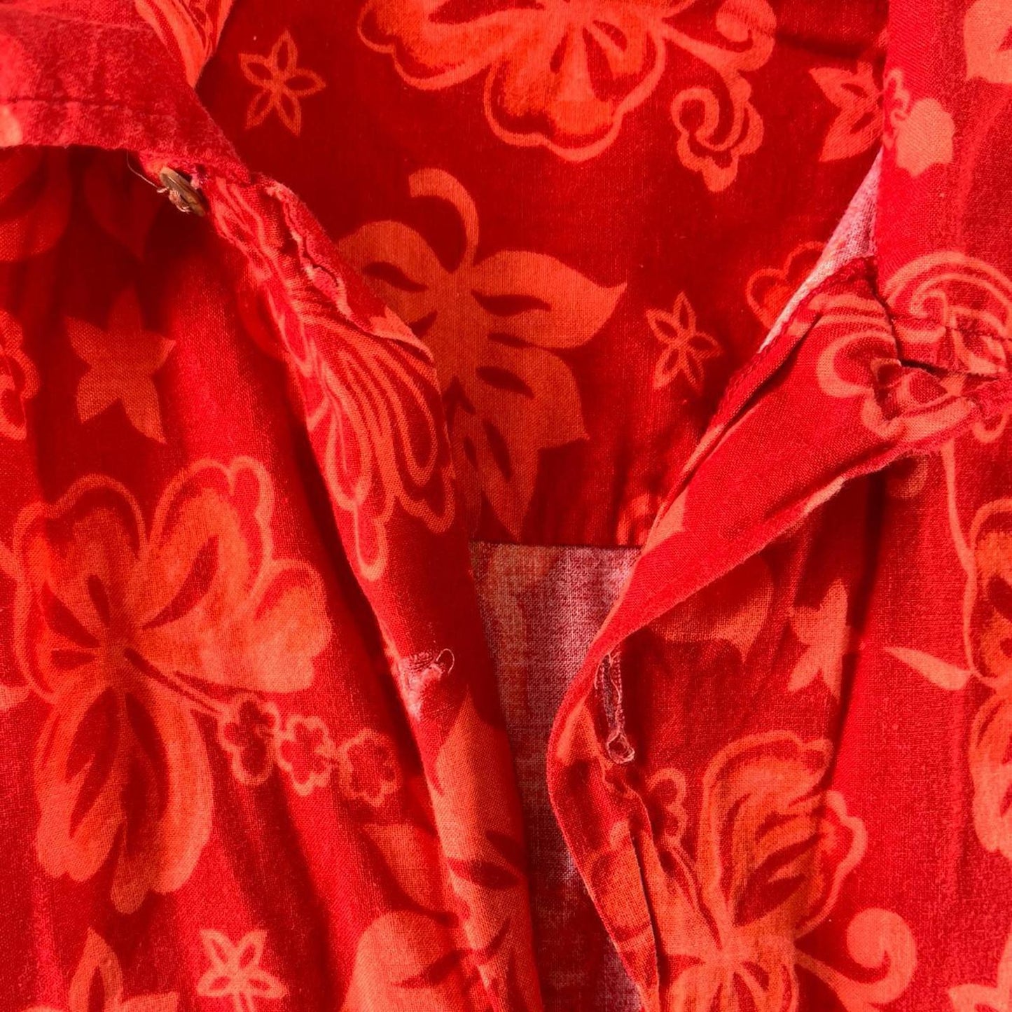 Lightening bolt button up shirt