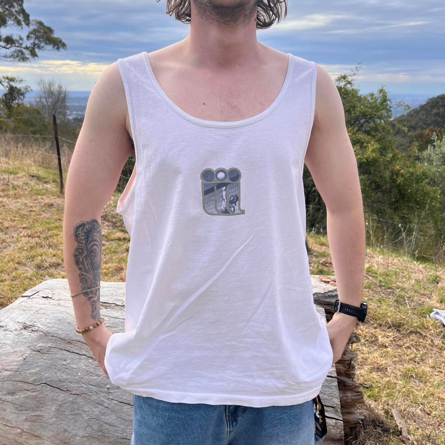 Vintage Mossimo volleyball tank top