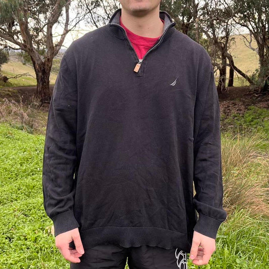 nautica 1/4 zip jumper