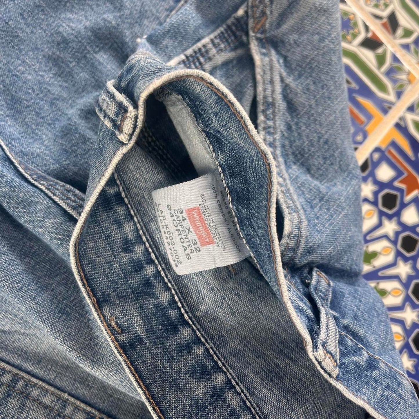 Wrangler denim carpenter shorts