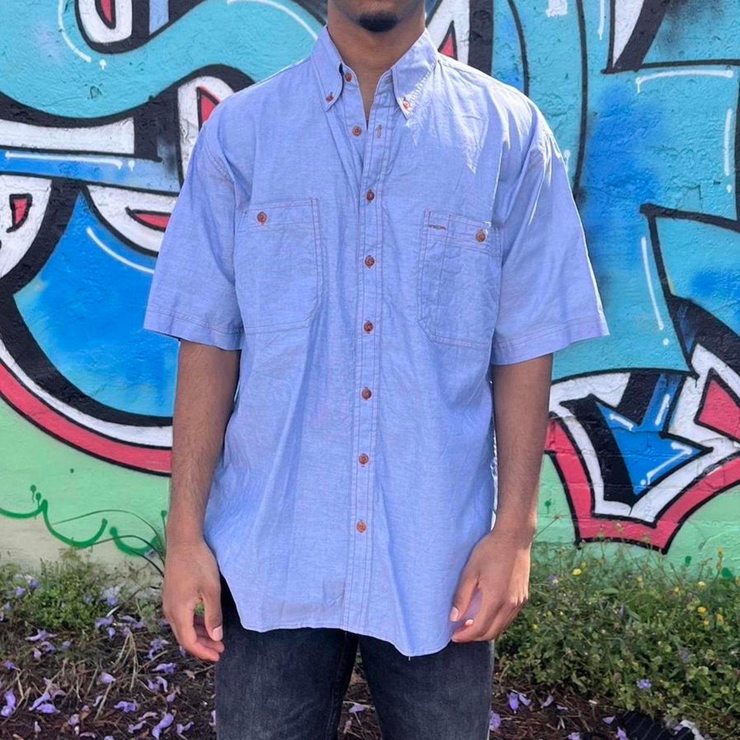 Bisley short sleeve button up