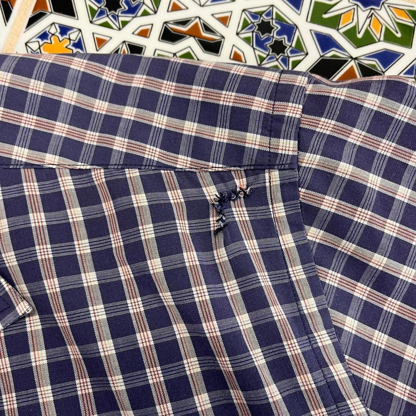 sahara short sleeved button up shirt