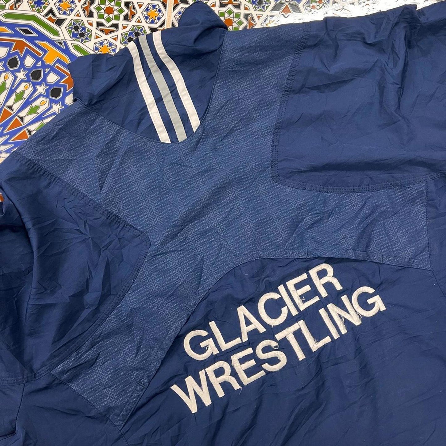 glacier high school wrestling adidas jacket