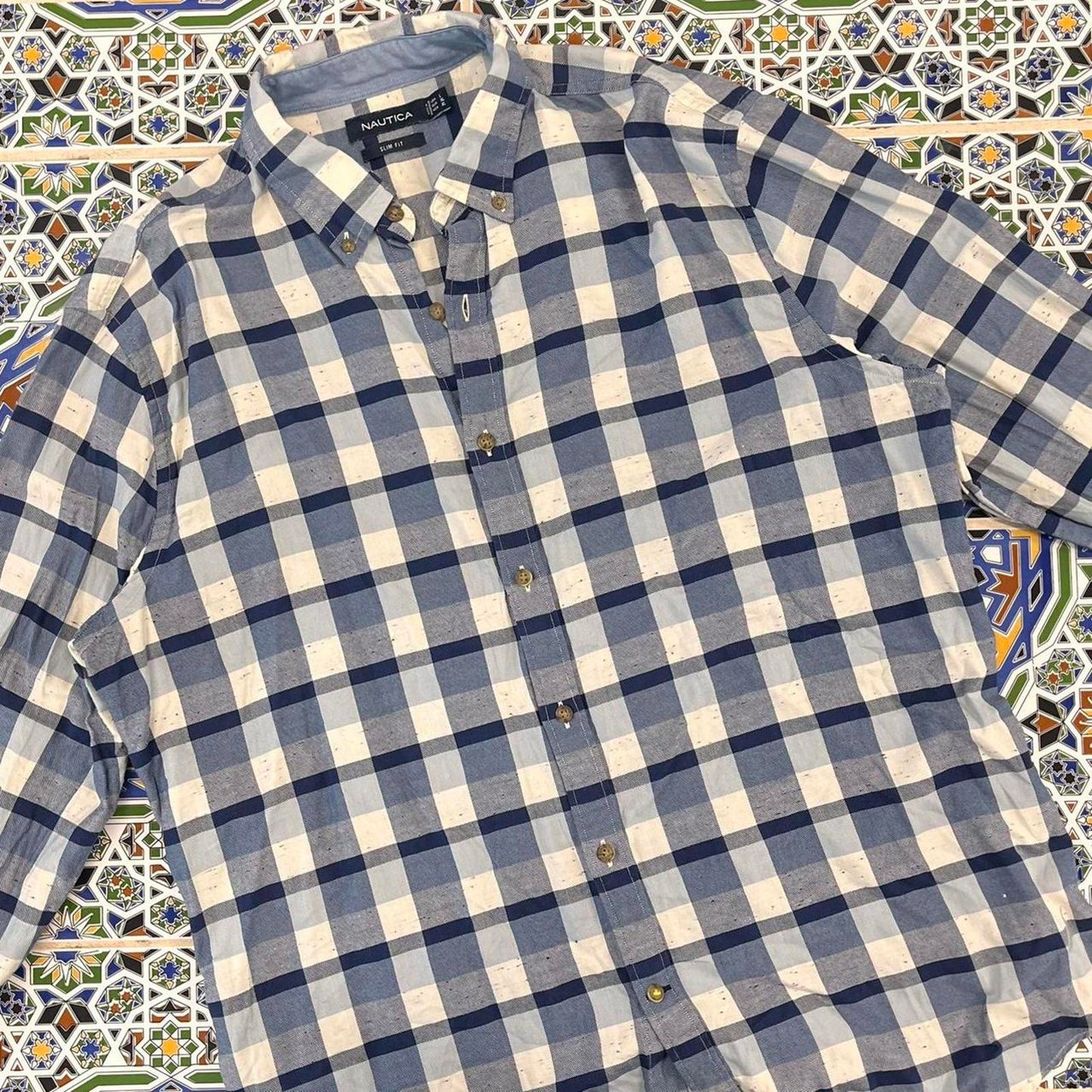 nautica button up shirt