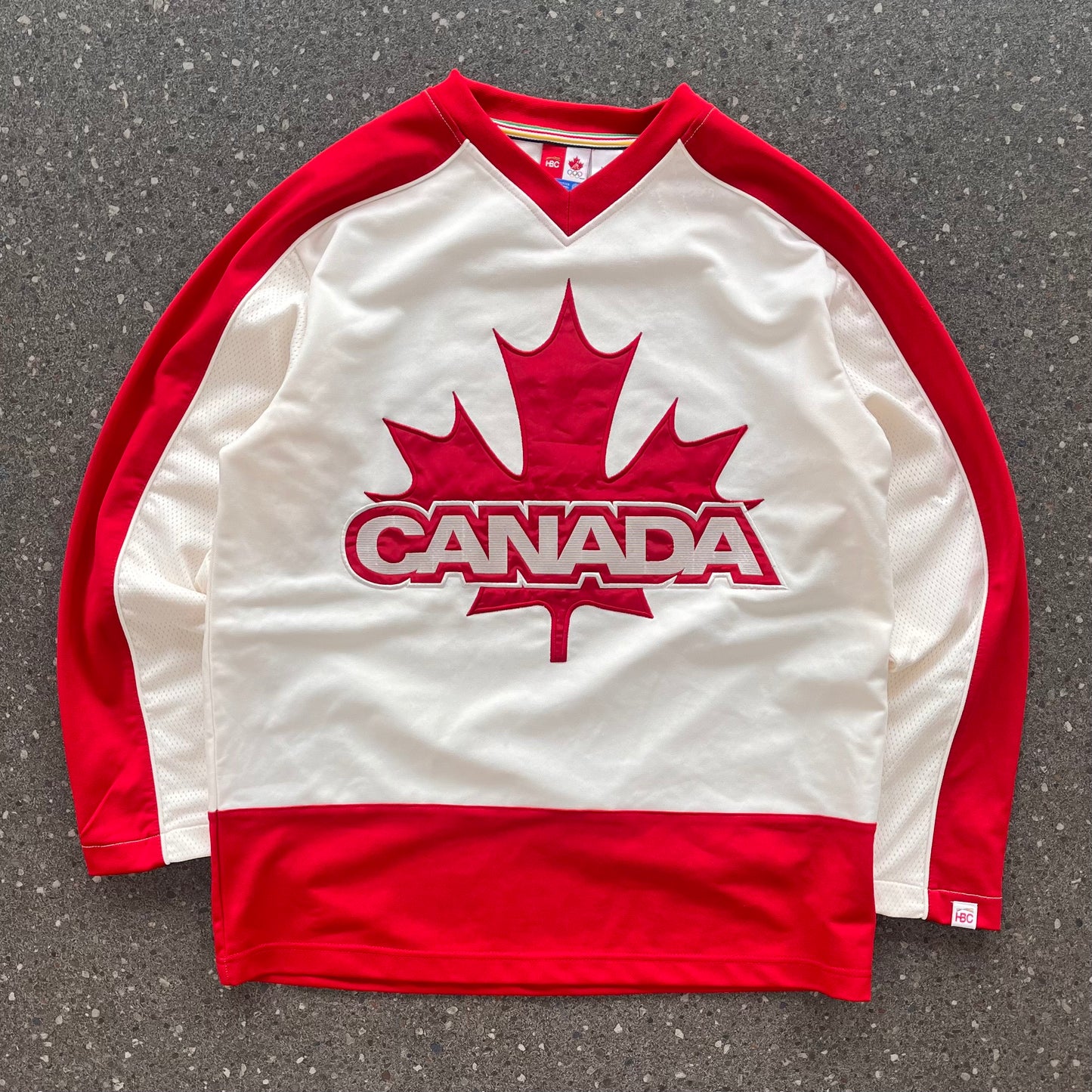 M 06 Canada Winter Olympics ice hockey jersey