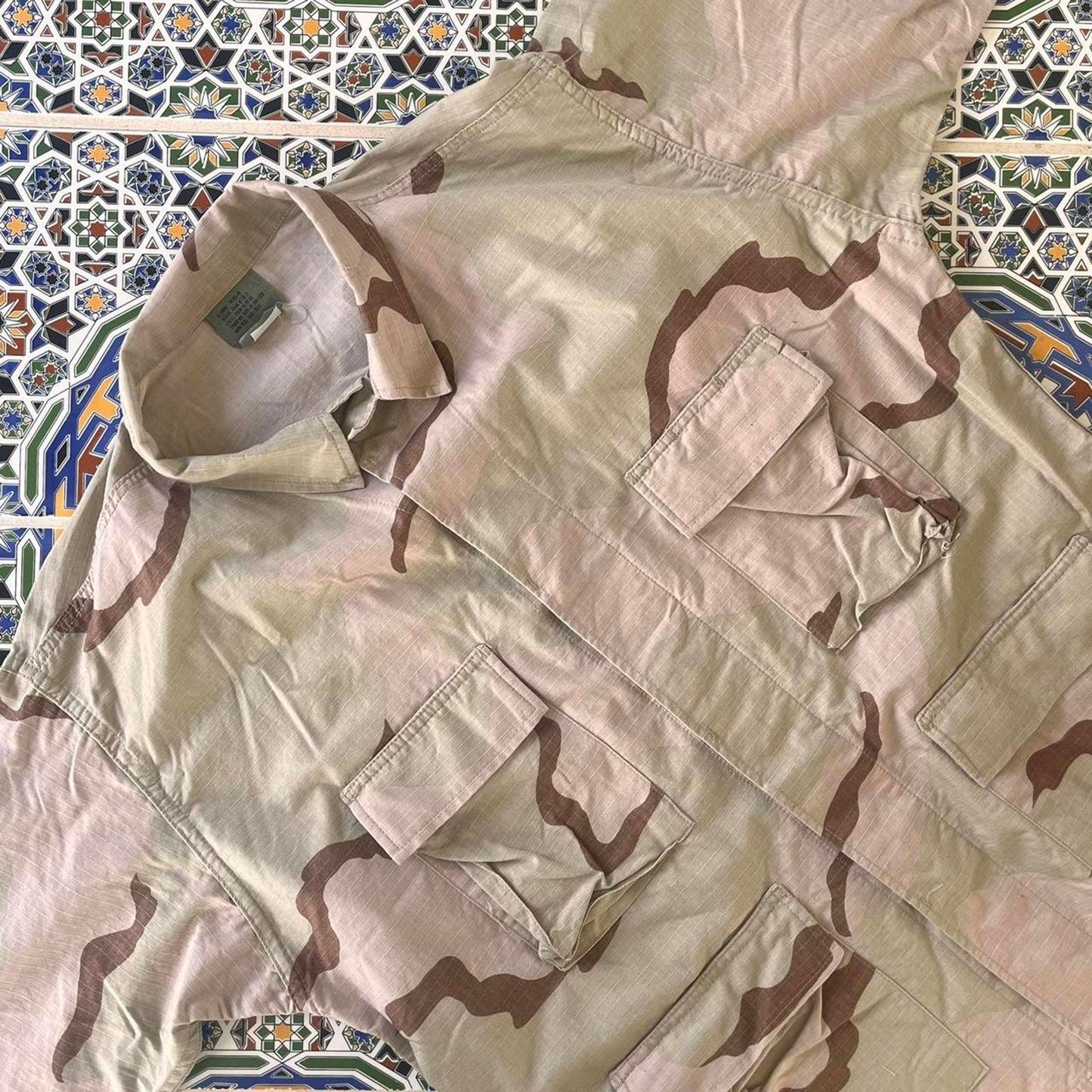 desert cammo army shirt