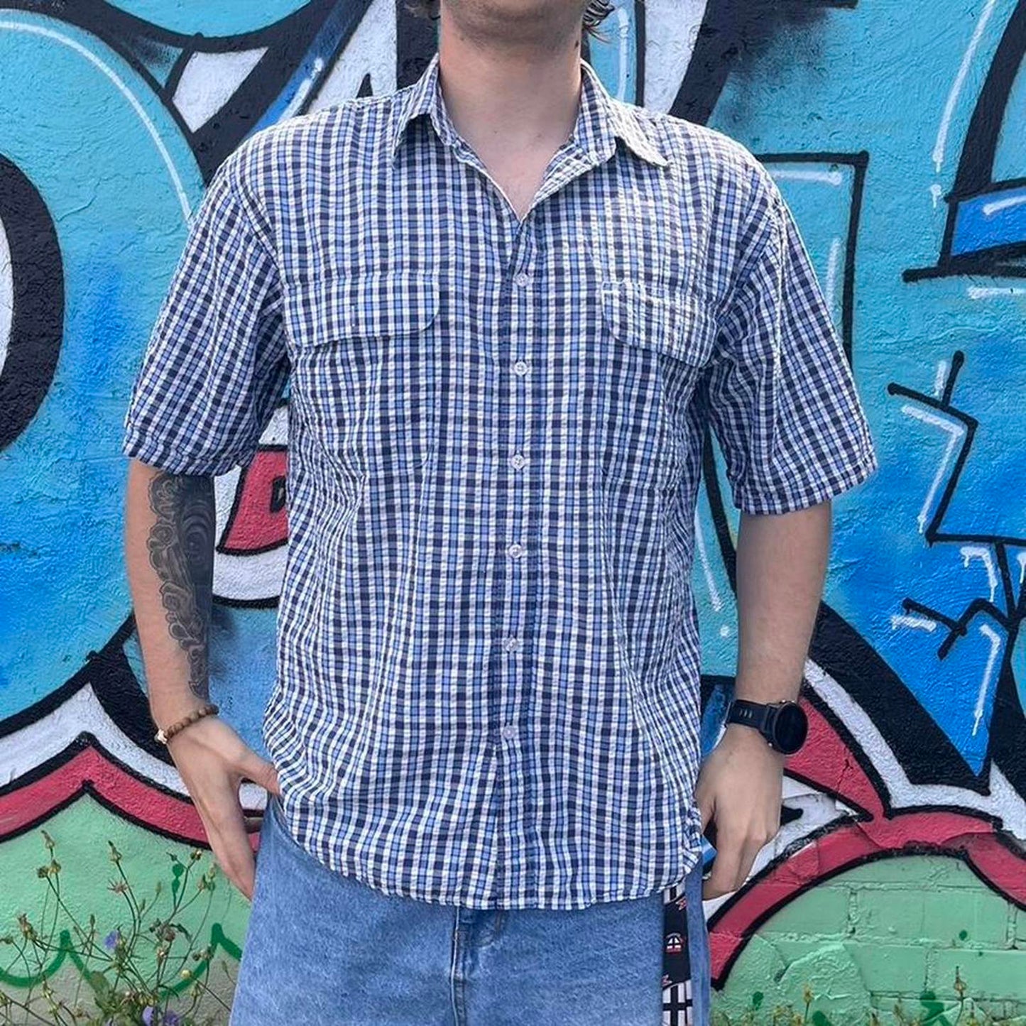 Bisley short sleeve button up