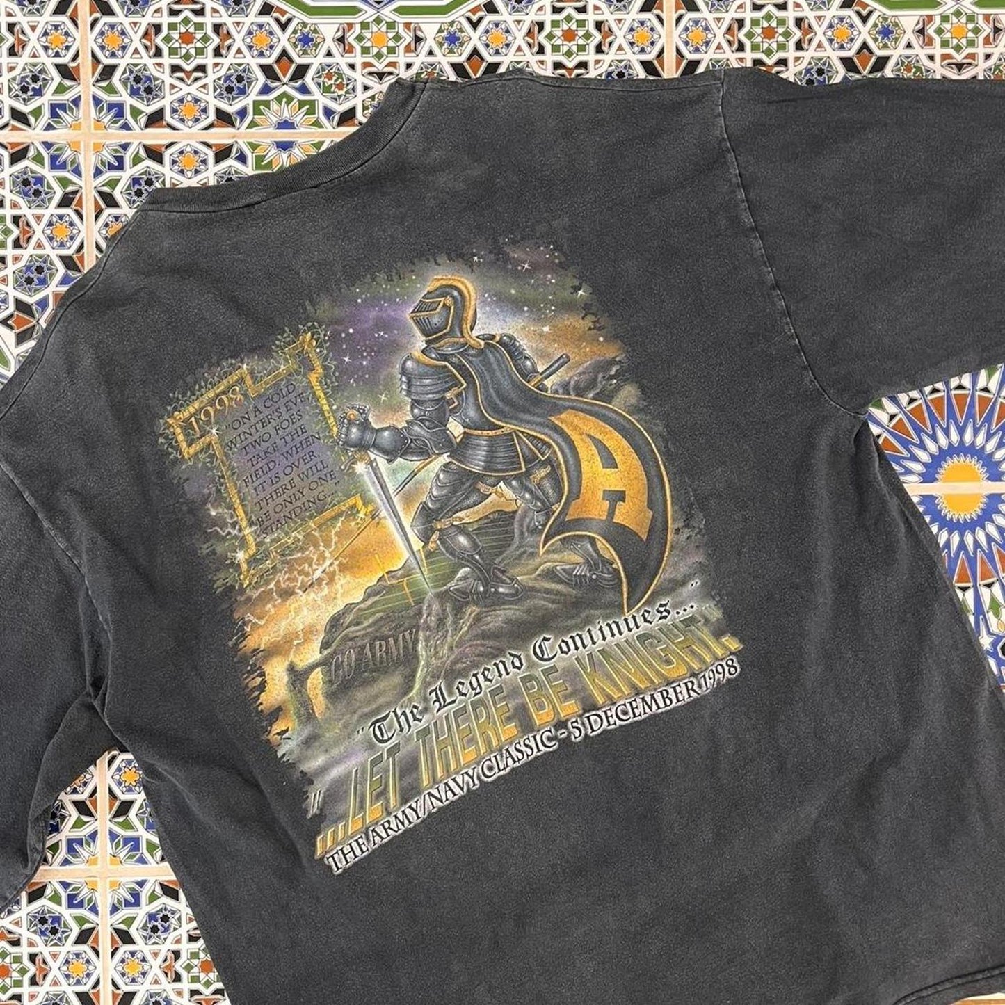 Army vs navy football match long sleeve tee