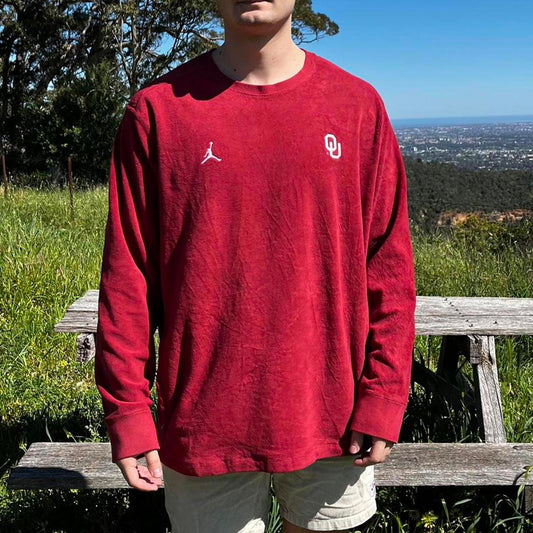 vintage Jordan x university of Oklahoma fleece sweatshirt