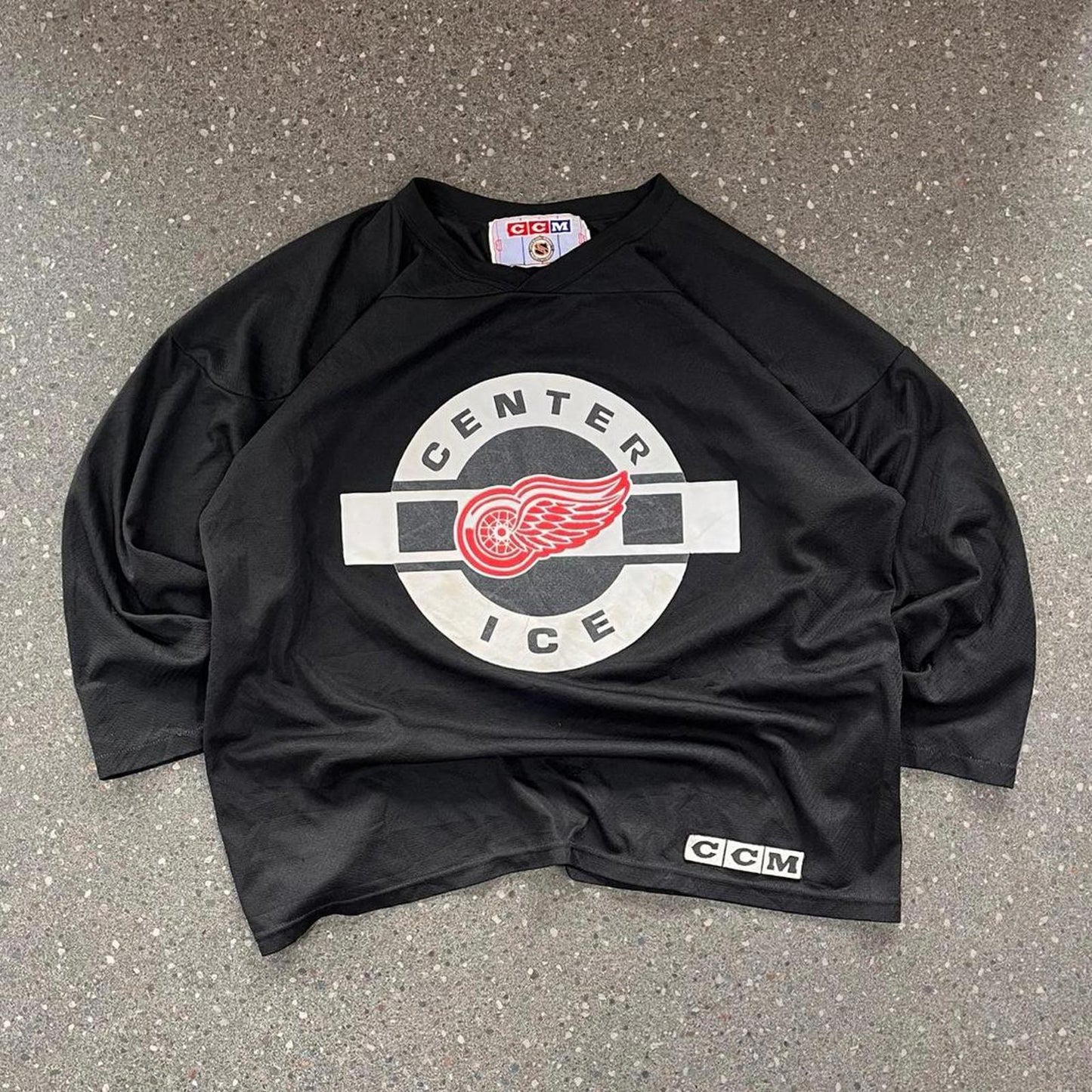 CCM detroit red wings jersey