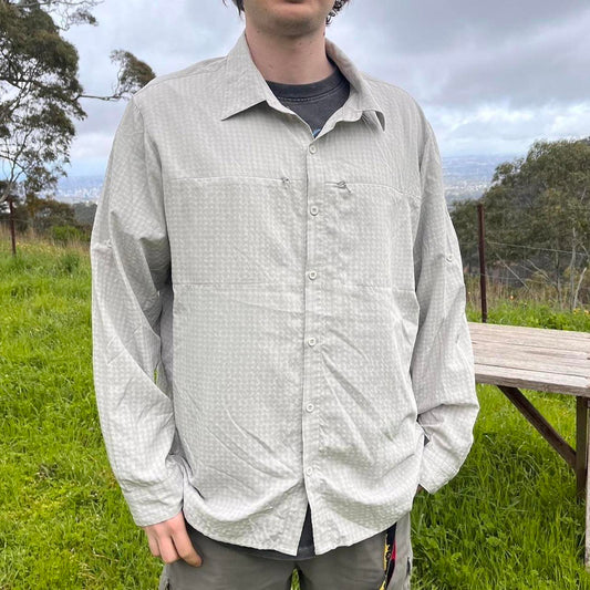 vintage Kathmandu button up shirt