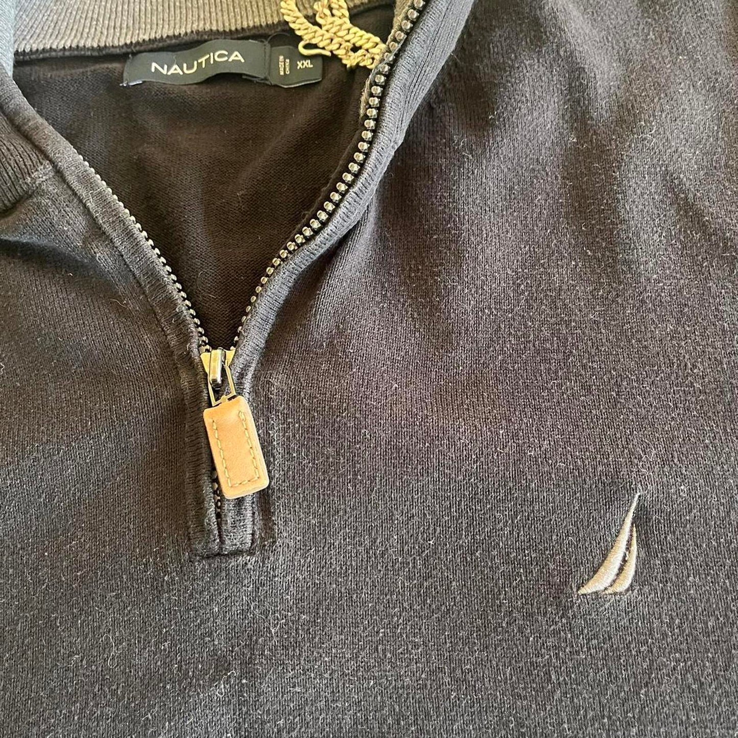 nautica 1/4 zip jumper