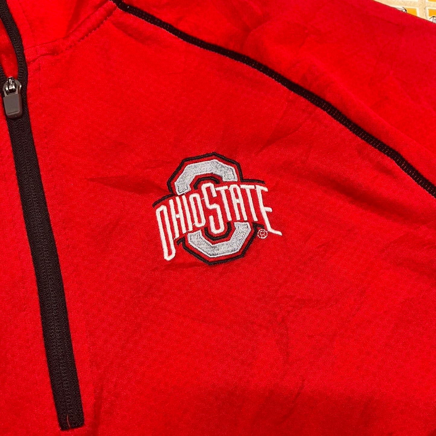 ohio state quarter zip jumper