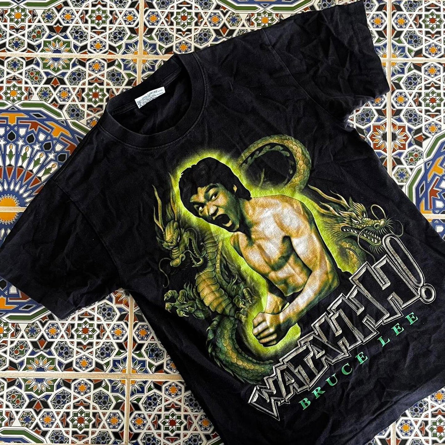 90s Bruce lee "the dragon" tee