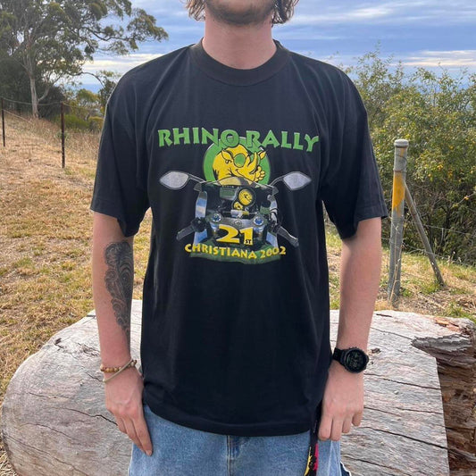 rhino rally tshirt