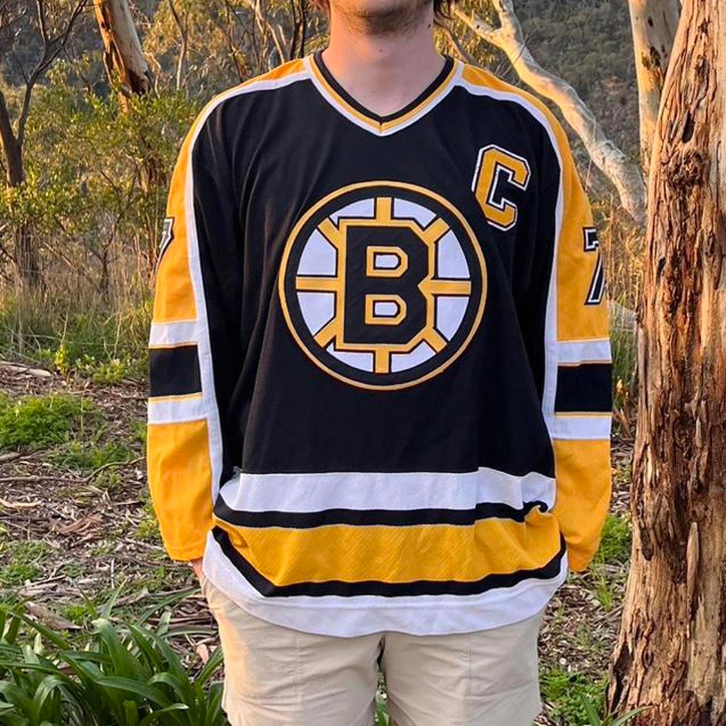 CCM boston bruins jersey