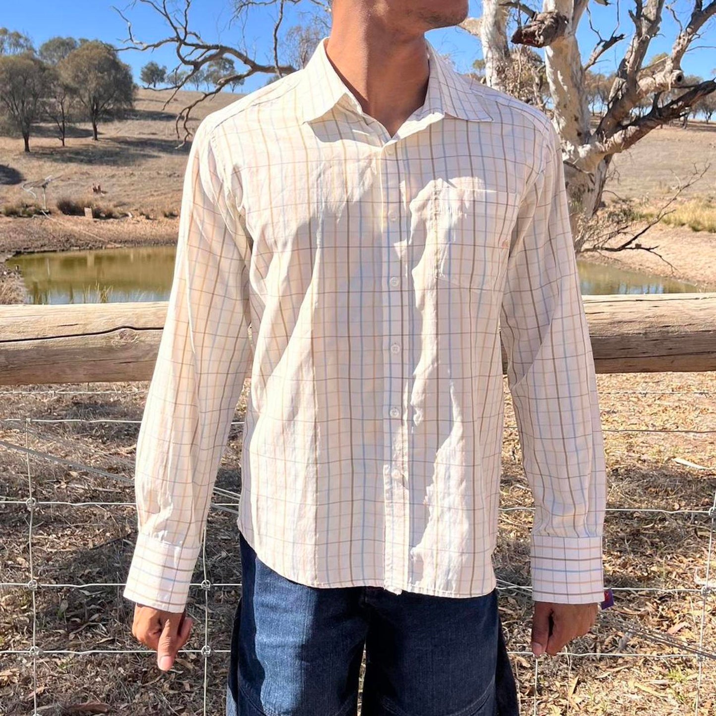 Quiksilver button up shirt