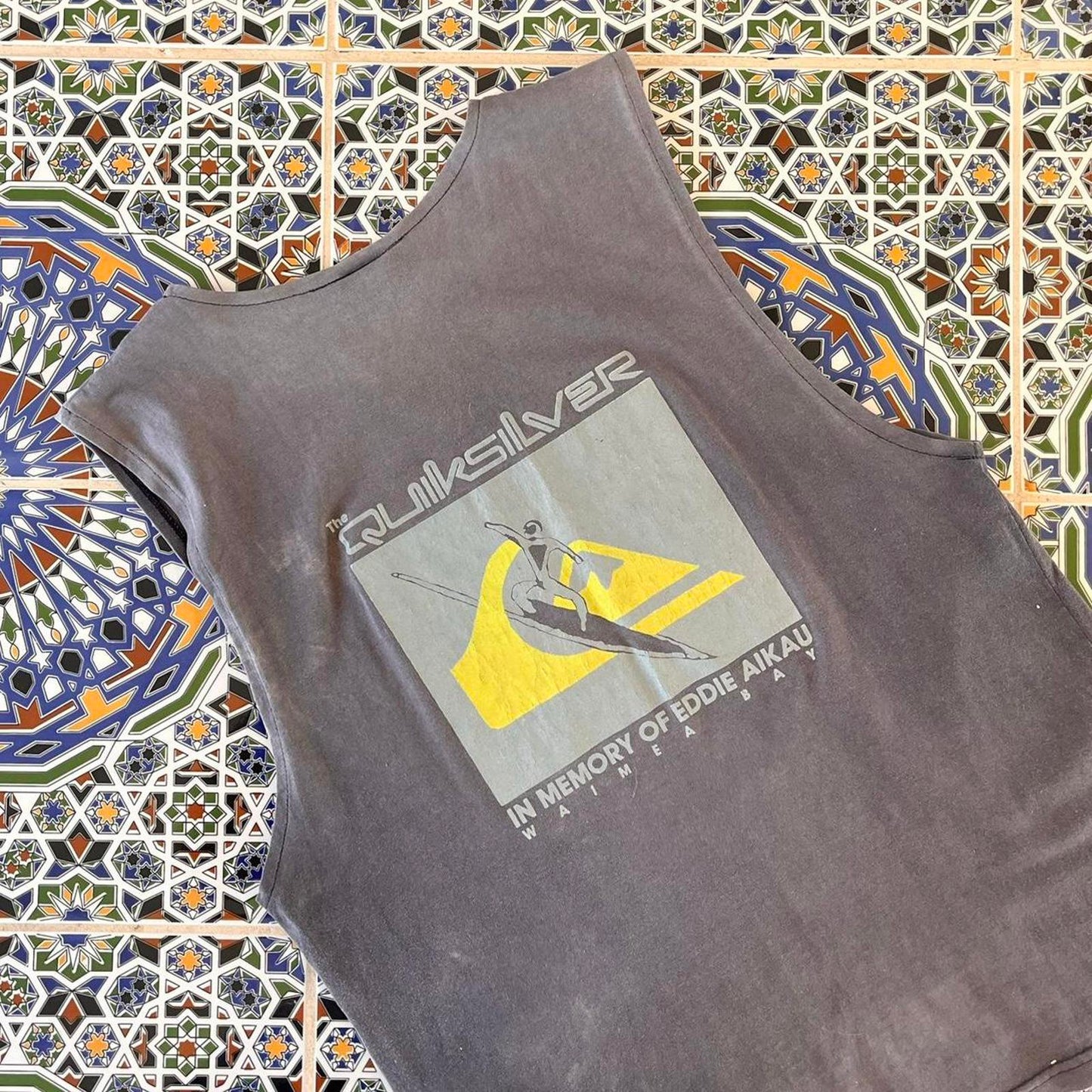quiksilver singlet tee
