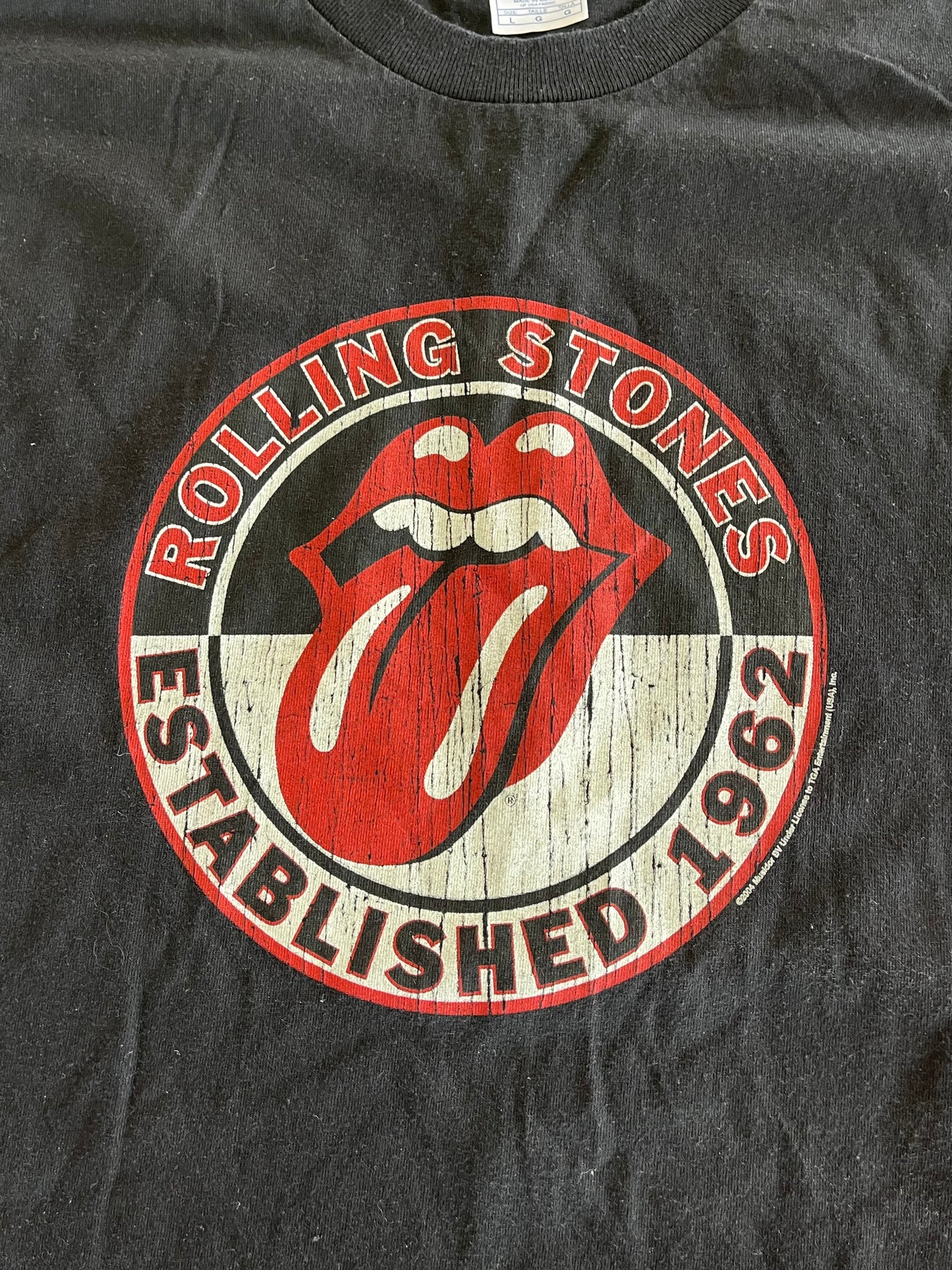 L 04 Rolling Stones graphic tee