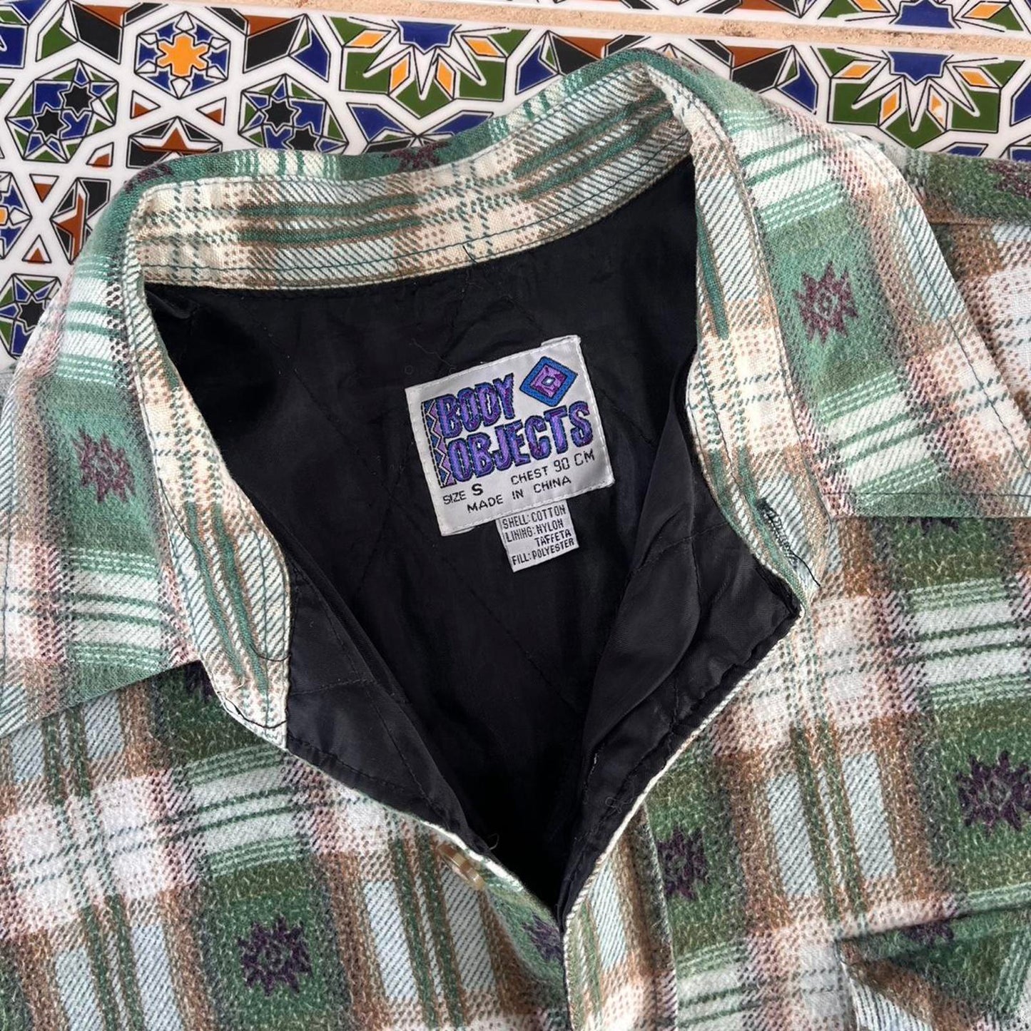 Body objects surf flannel button up