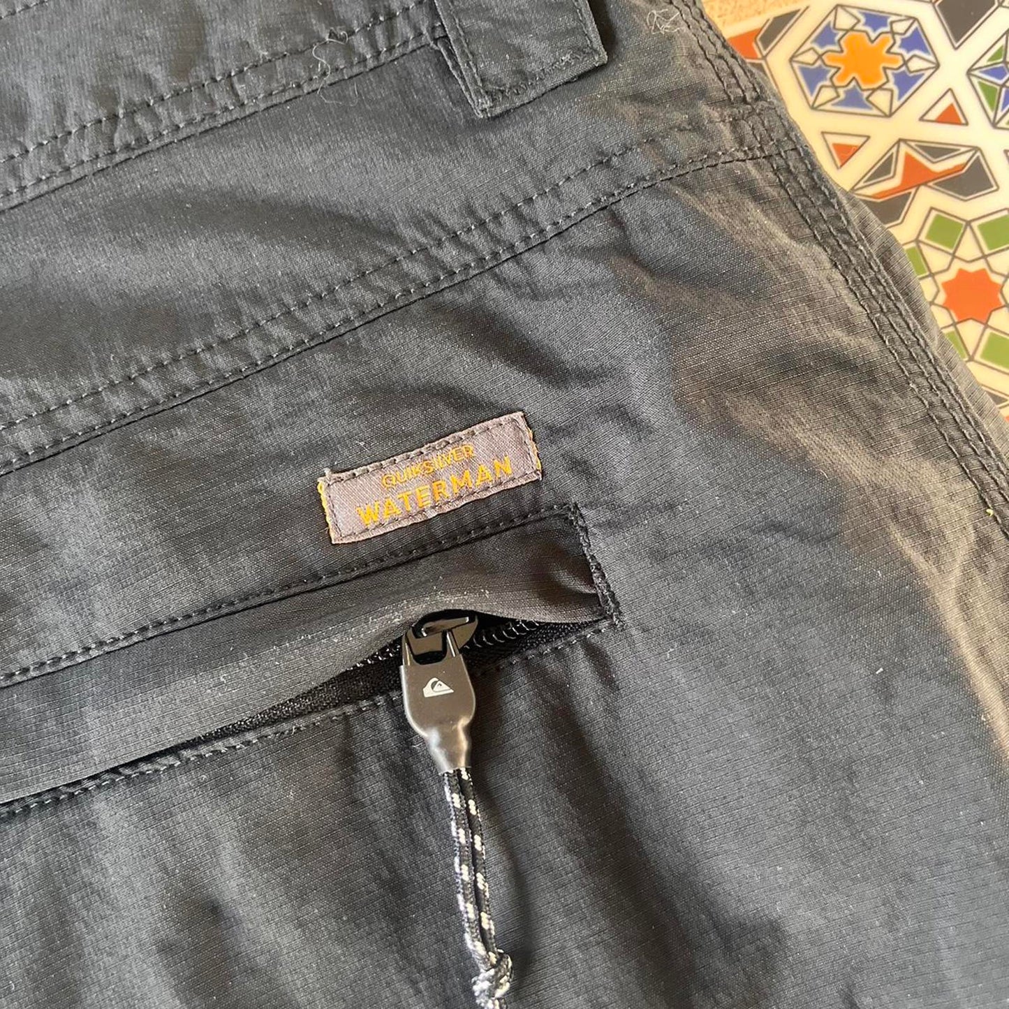 quiksilver waterman zip off hiking pants