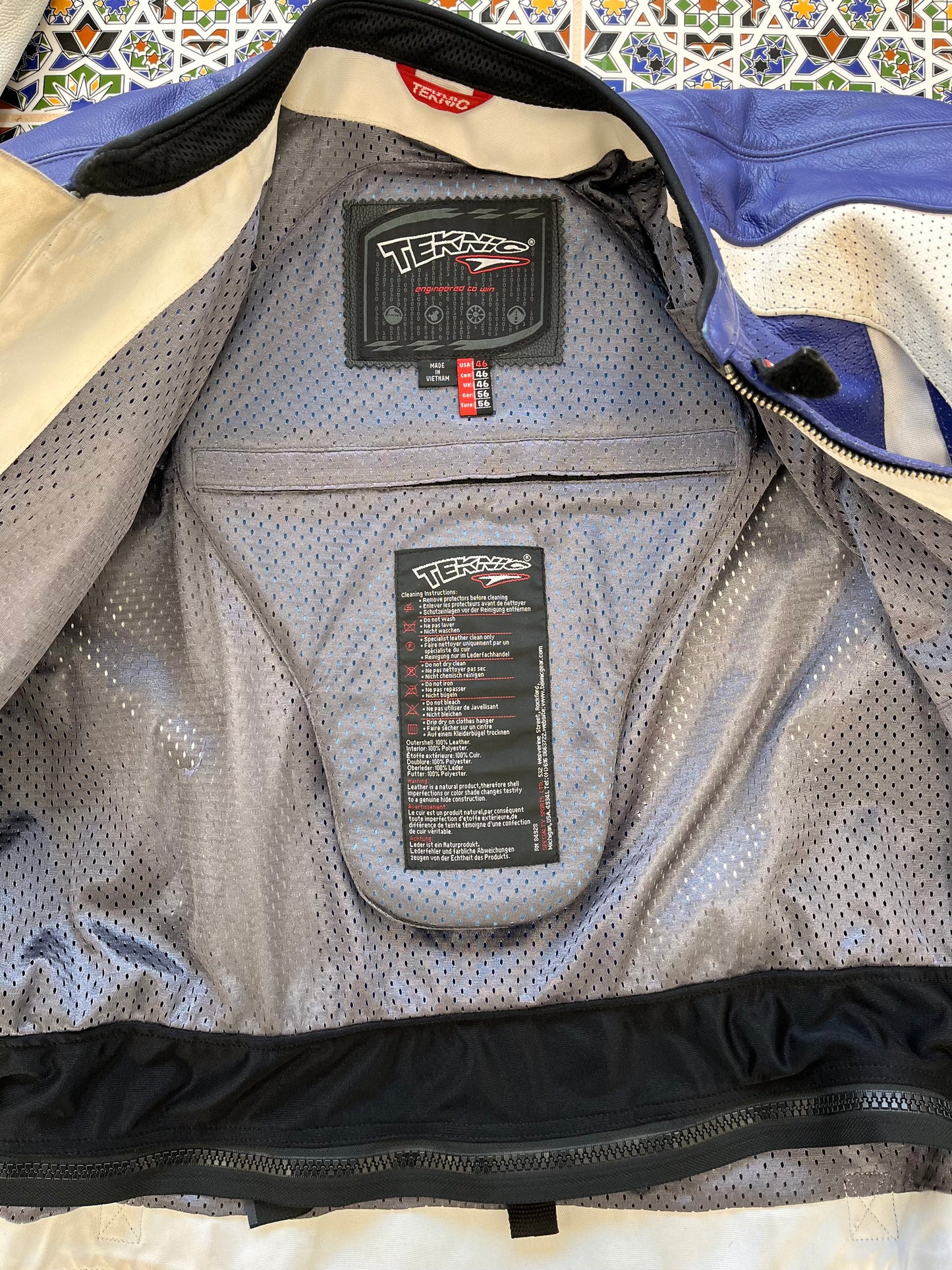 M teknic motorbike jacket