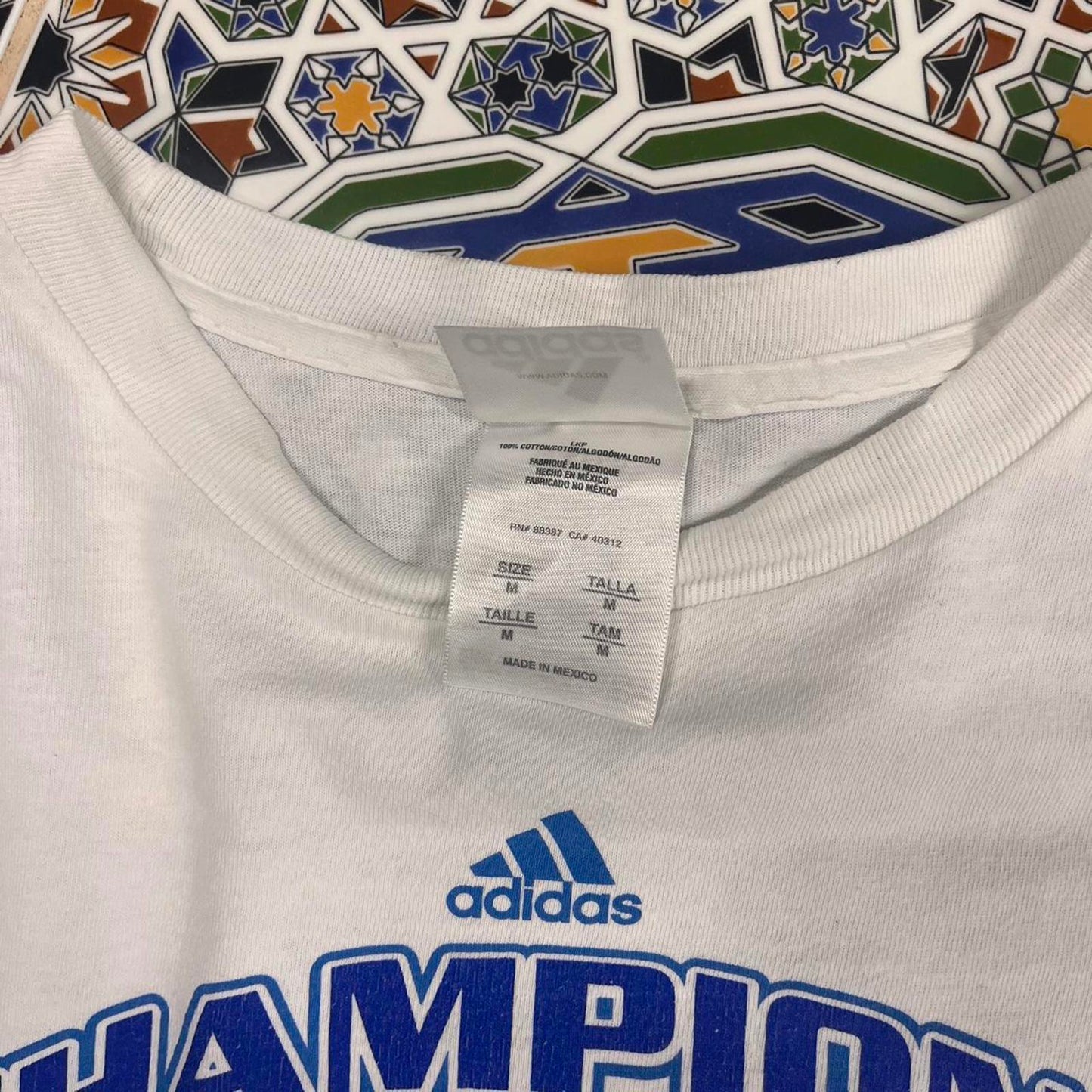 Adidas Greece Champions tshirt