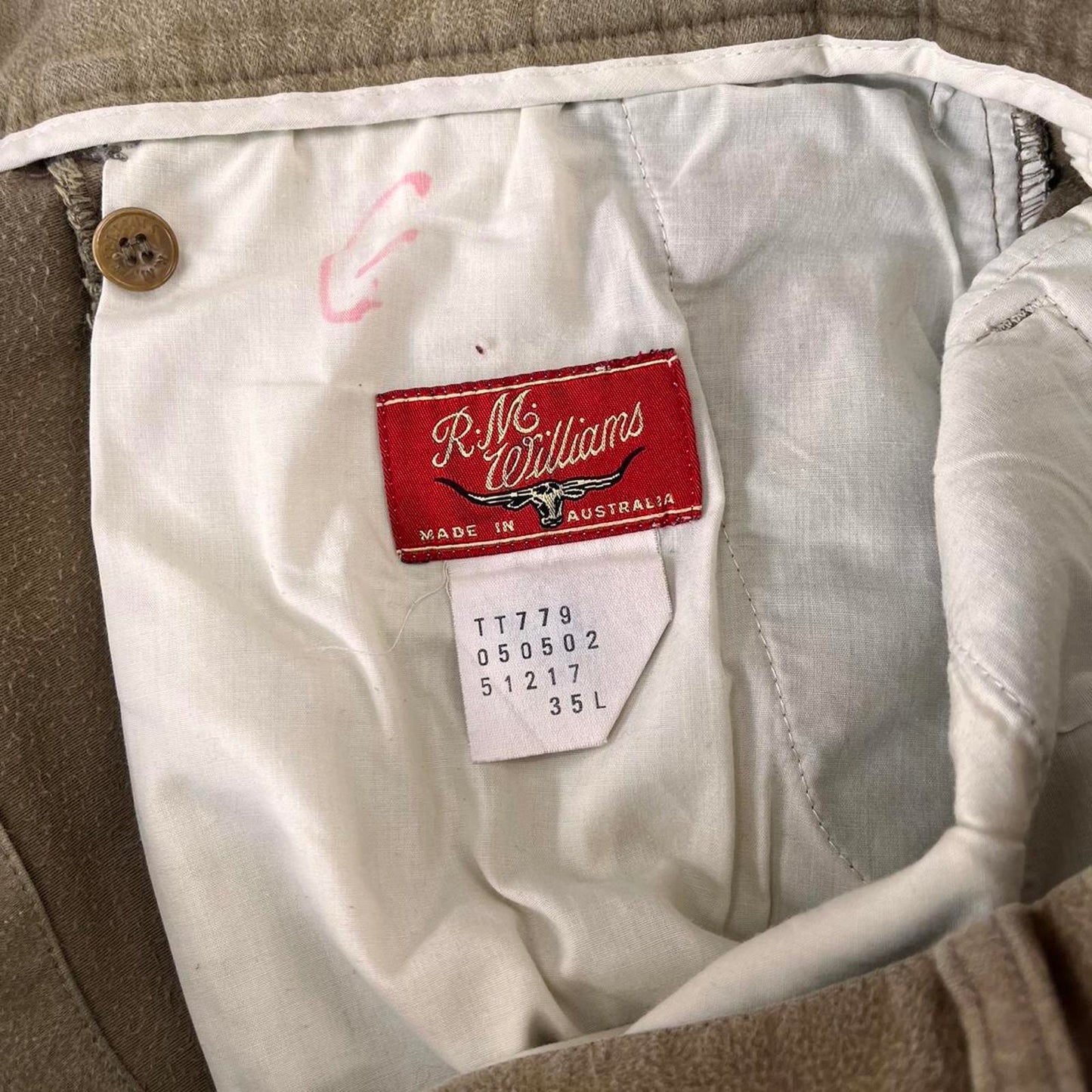 RM Williams trousers