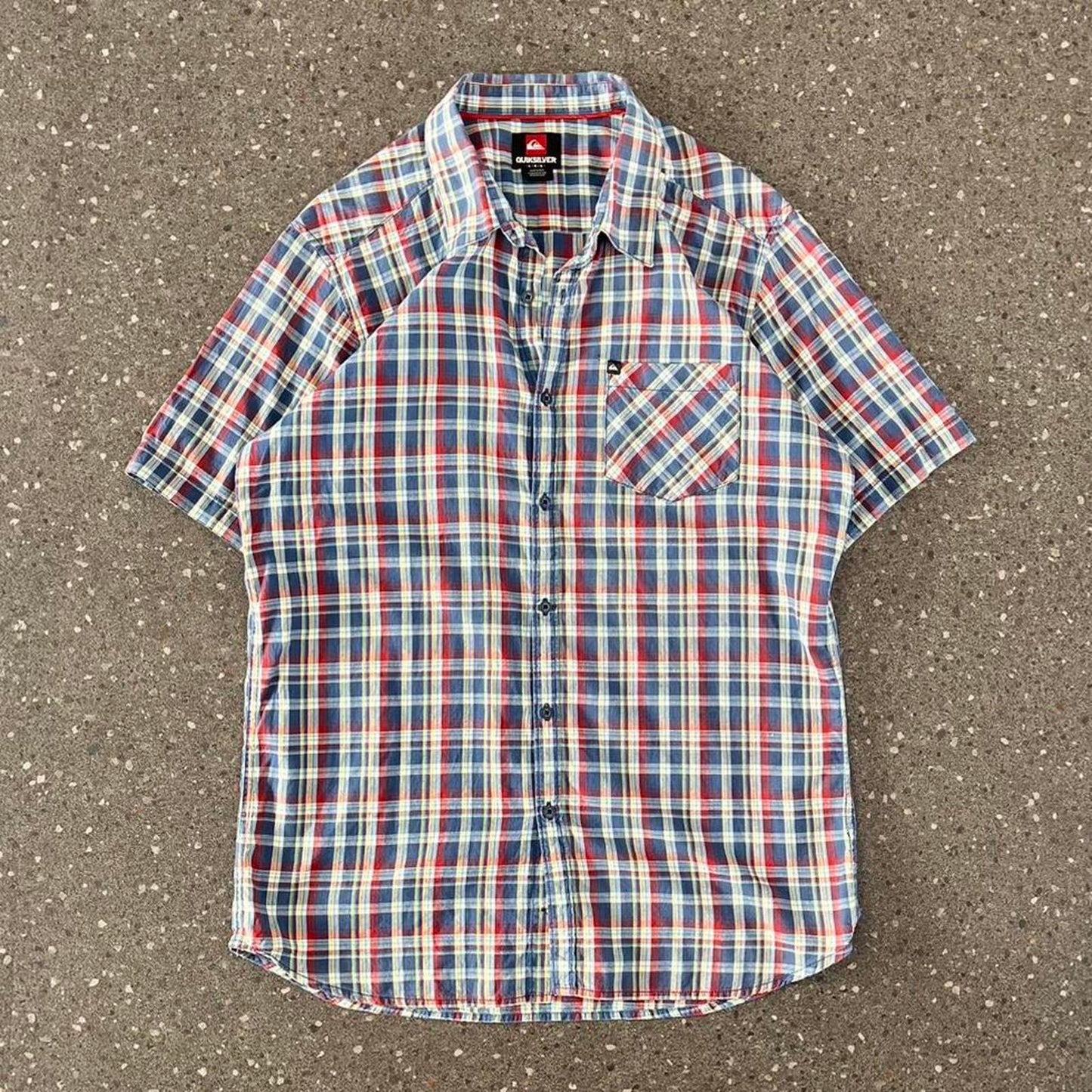 Quiksilver button up shirt