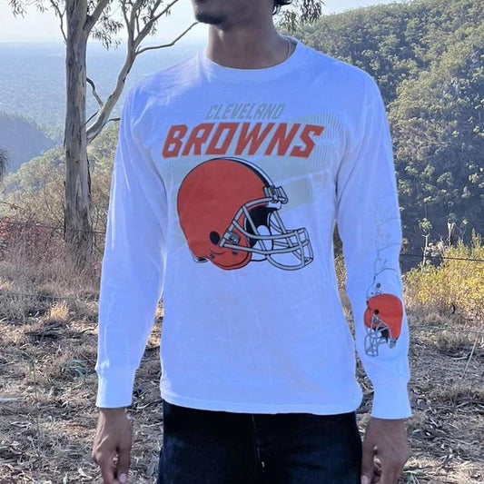 Cleveland browns long sleeve tee