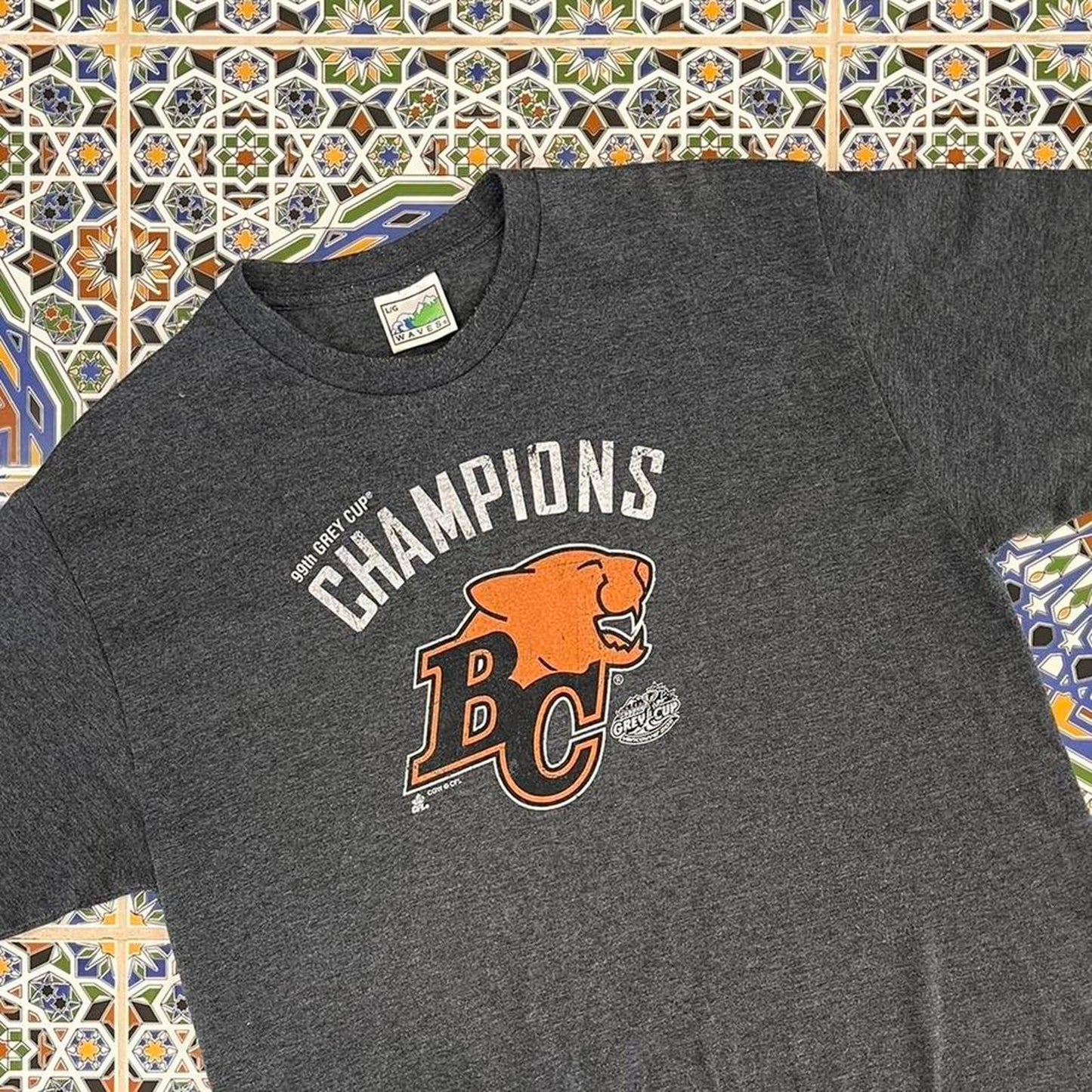 British Columbia lions tshirt