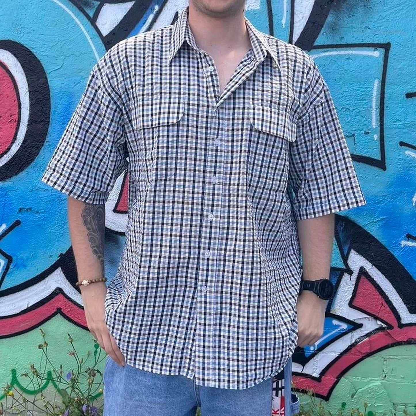 Bisley short sleeve button up