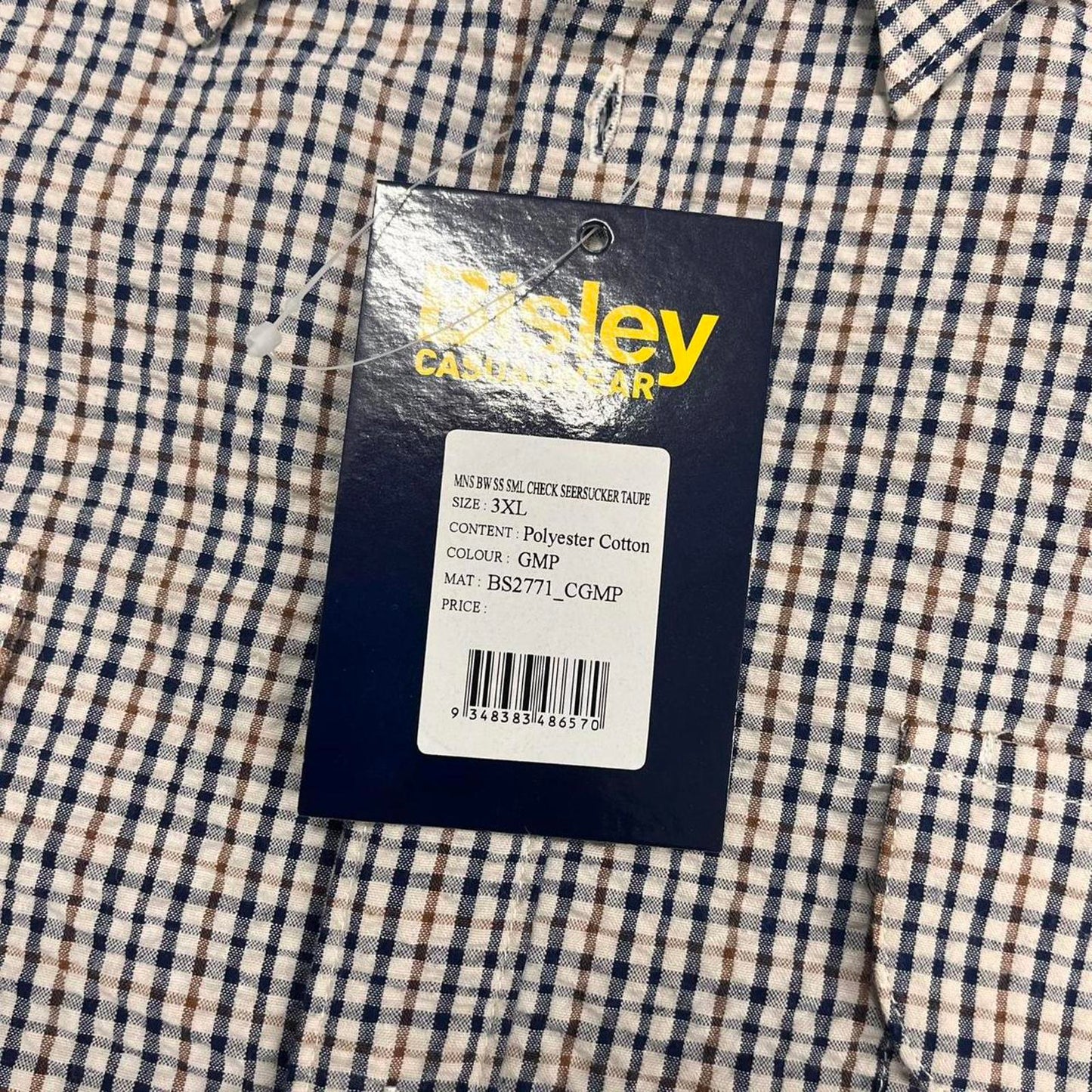 bisley short sleeved button up shirt