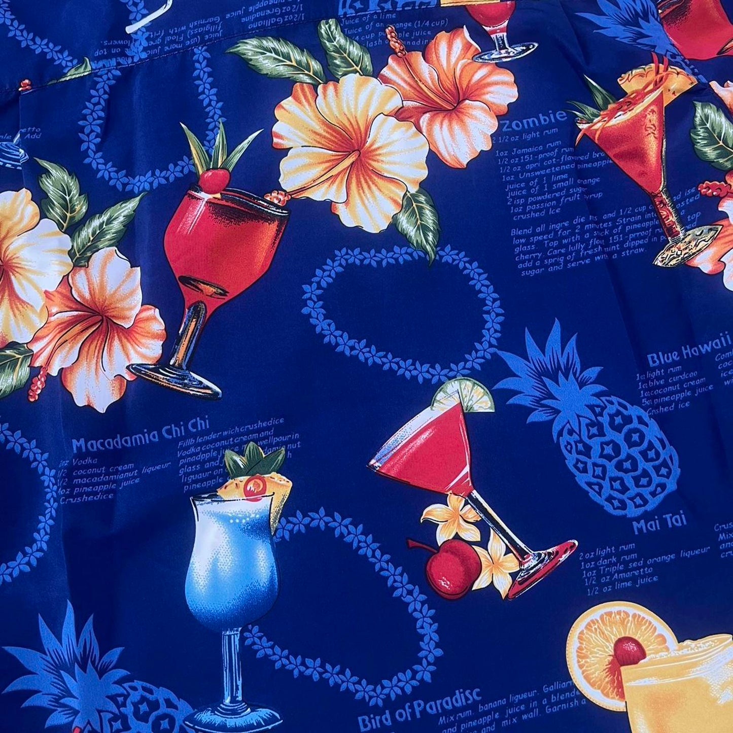 riptide loud short sleeved button up shirt