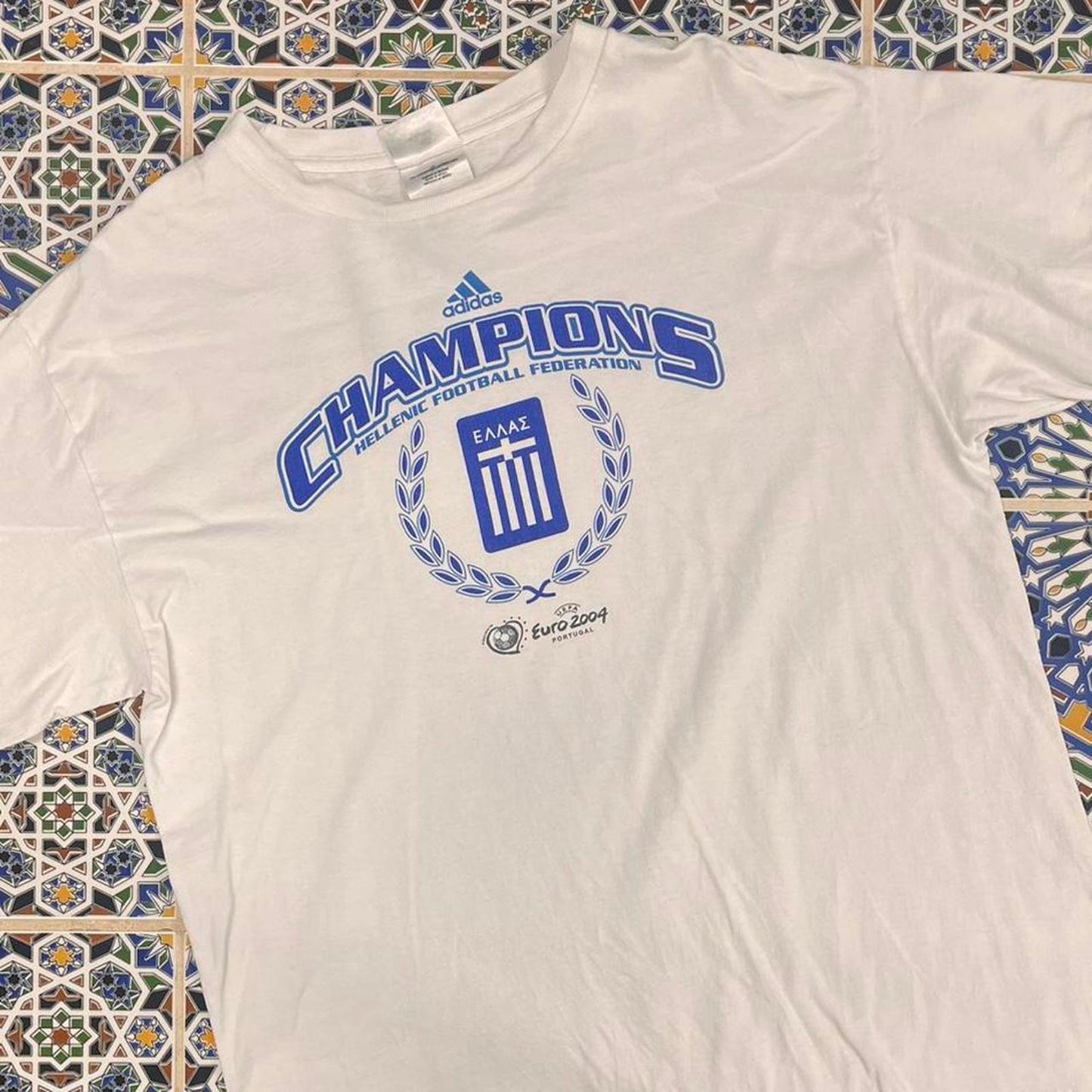 Adidas Greece Champions tshirt